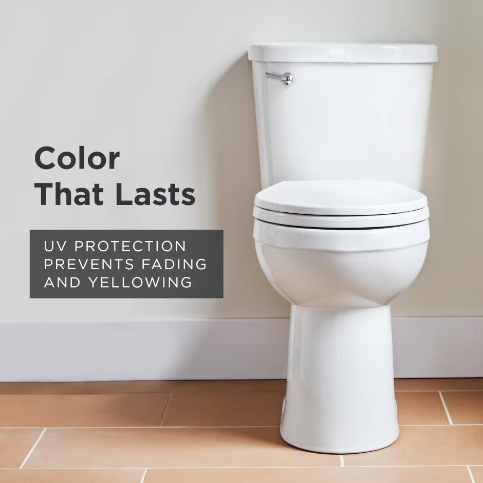 Gerber GC550129 Round Front, Undermount, Soft-Close Toilet Seat