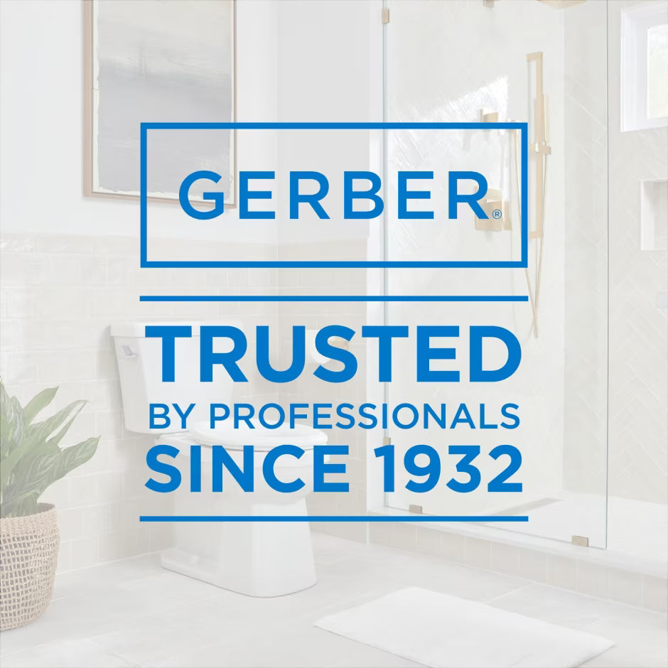 Gerber Adjustable Slow Close Elongated Toilet Seat with Cover