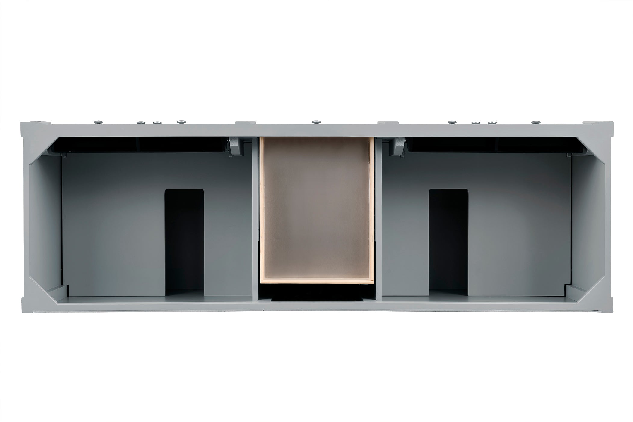 James Martin Brittany 72" Double Vanity in Urban Gray with 3cm Countertop and FreePower Wireless Charger