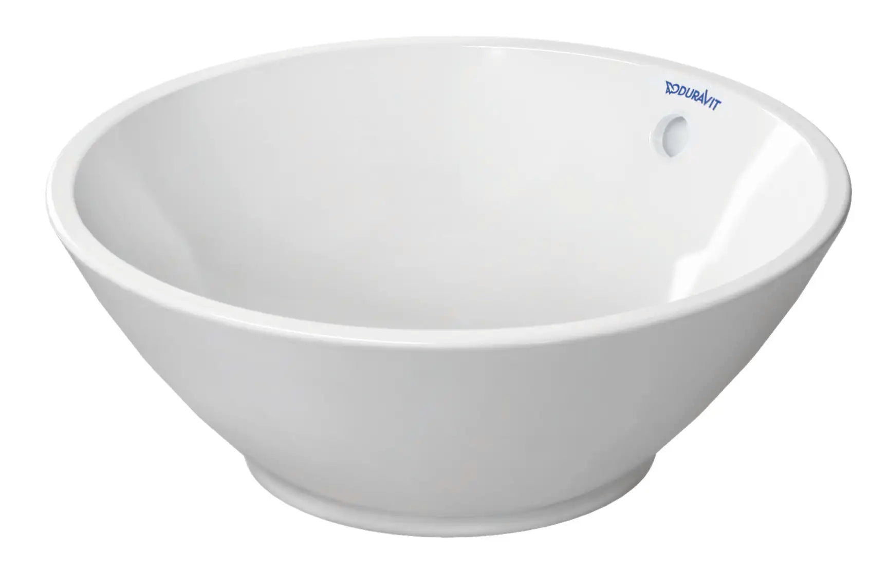 Duravit Design Classics 16 1/2'' Round Vessel Sink in White with Overflow