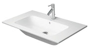 Duravit ME by Starck 32 5/8'' Rectangular Wall Mounted Sink in White with Overflow