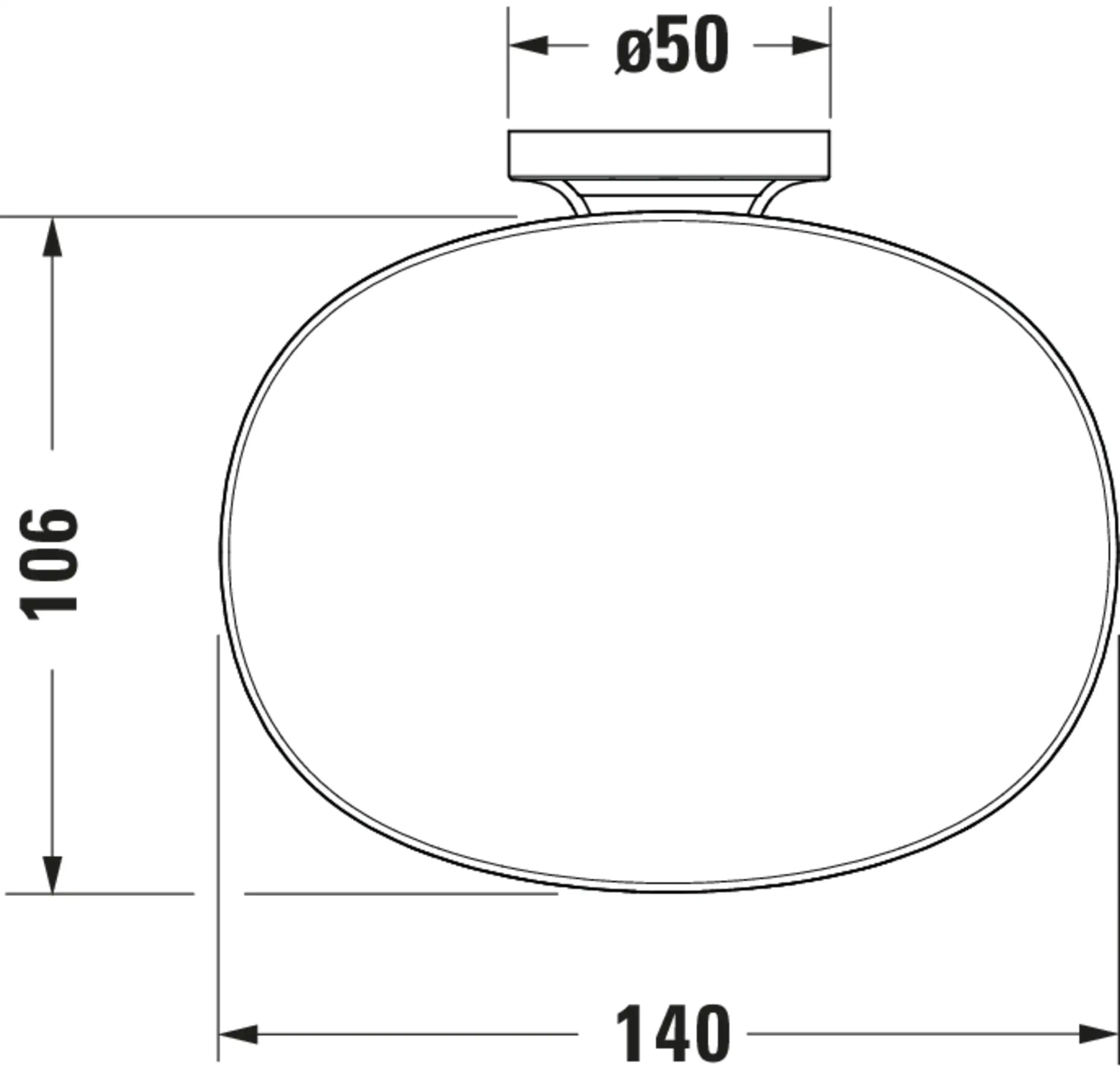 Duravit Starck T Wall Mount Soap Dish