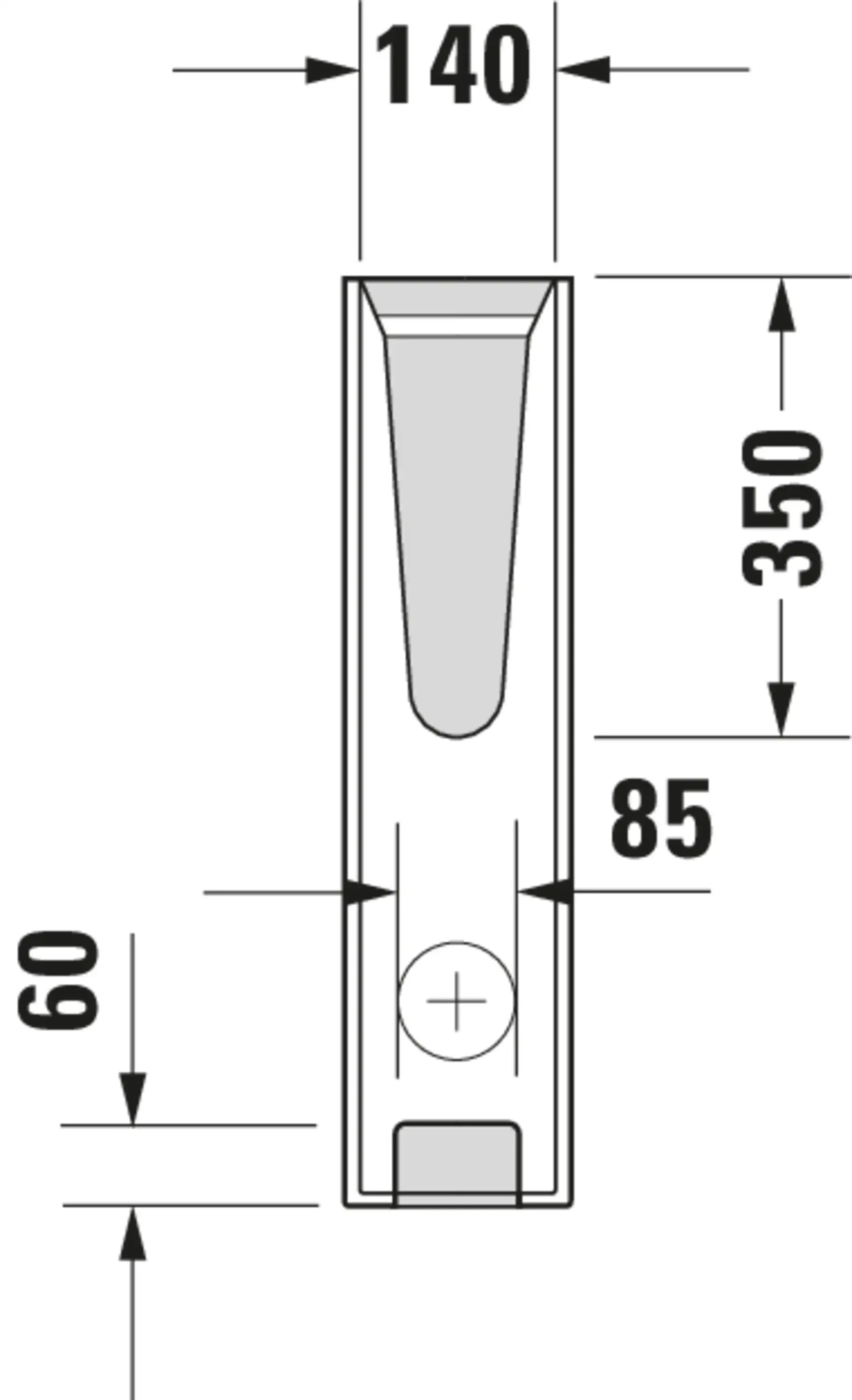 Duravit D-Code Pedestal in White