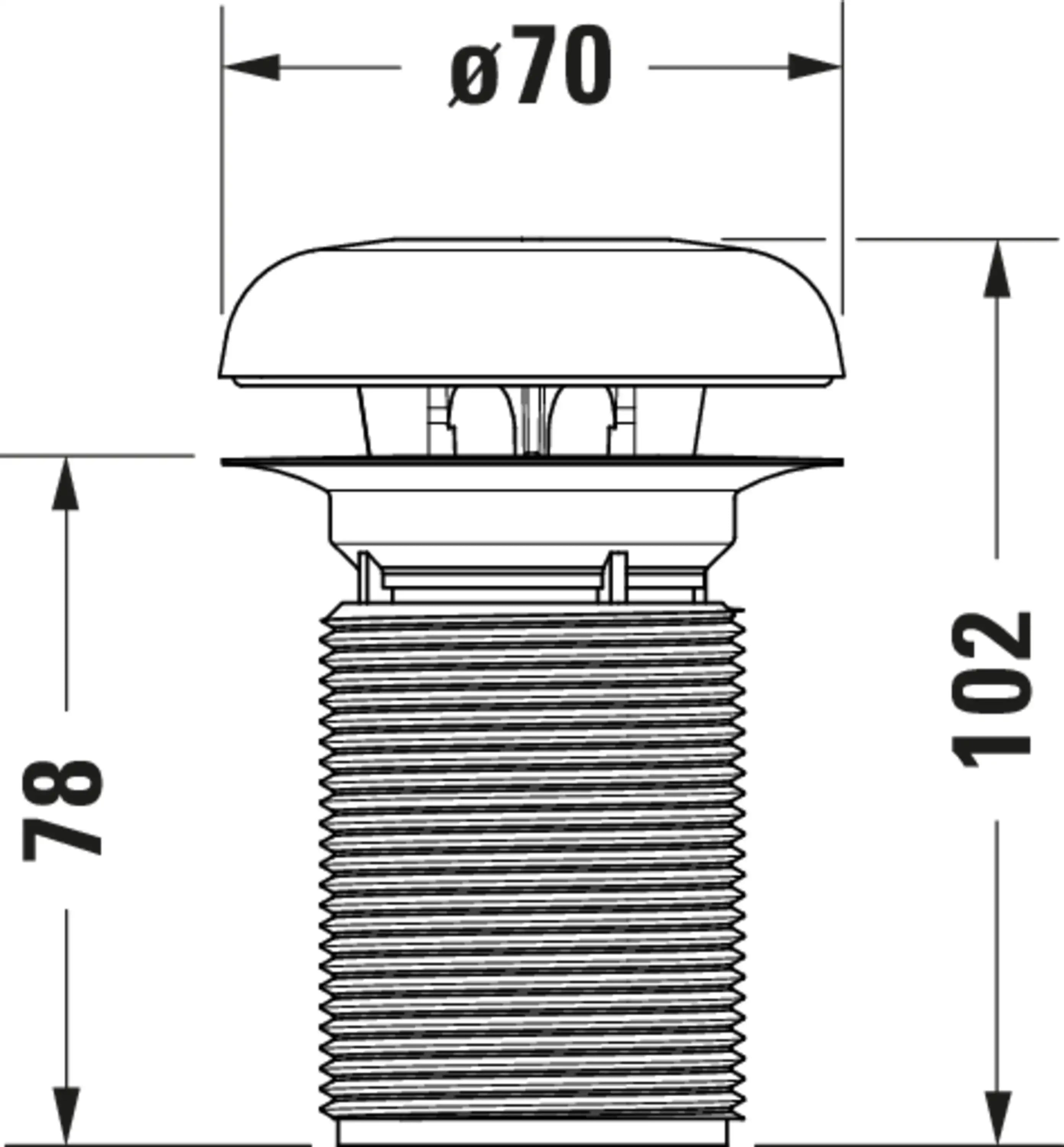 Duravit Waterless Urinal Cartridge, Toilet Part
