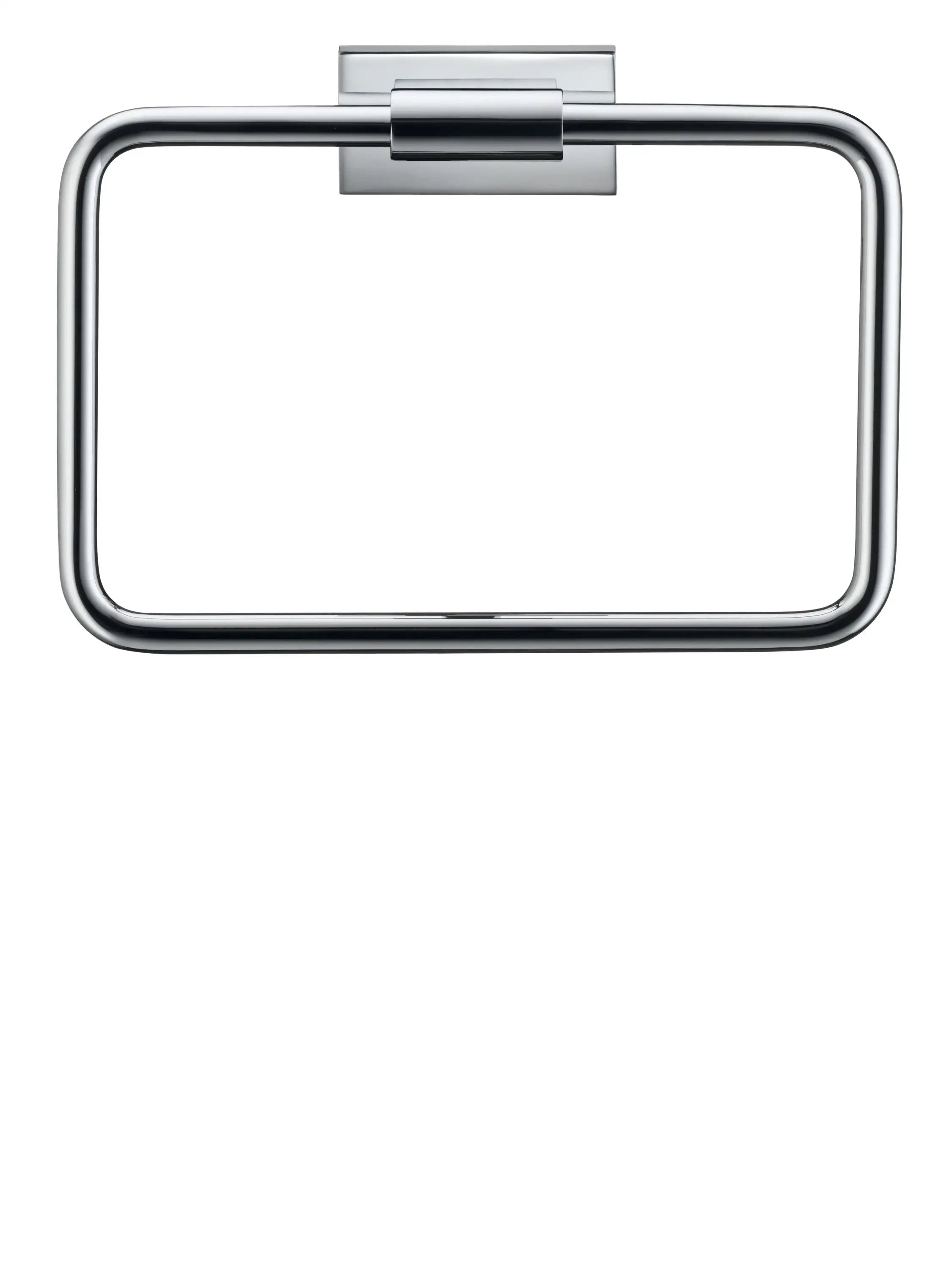 Duravit Karree Towel Ring in Chrome