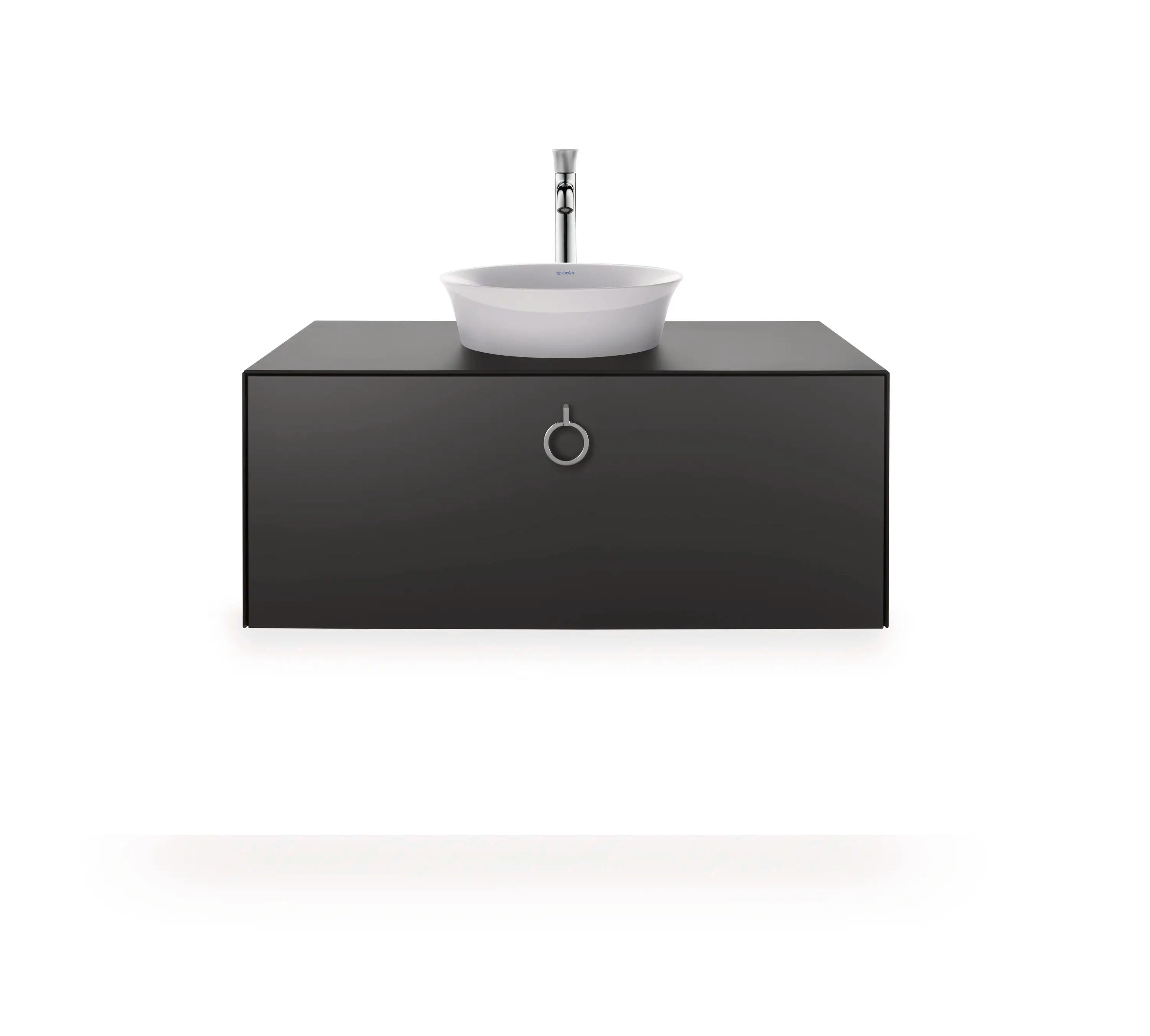 Duravit White Tulip 16 7/8'' Round Vessel Sink in White