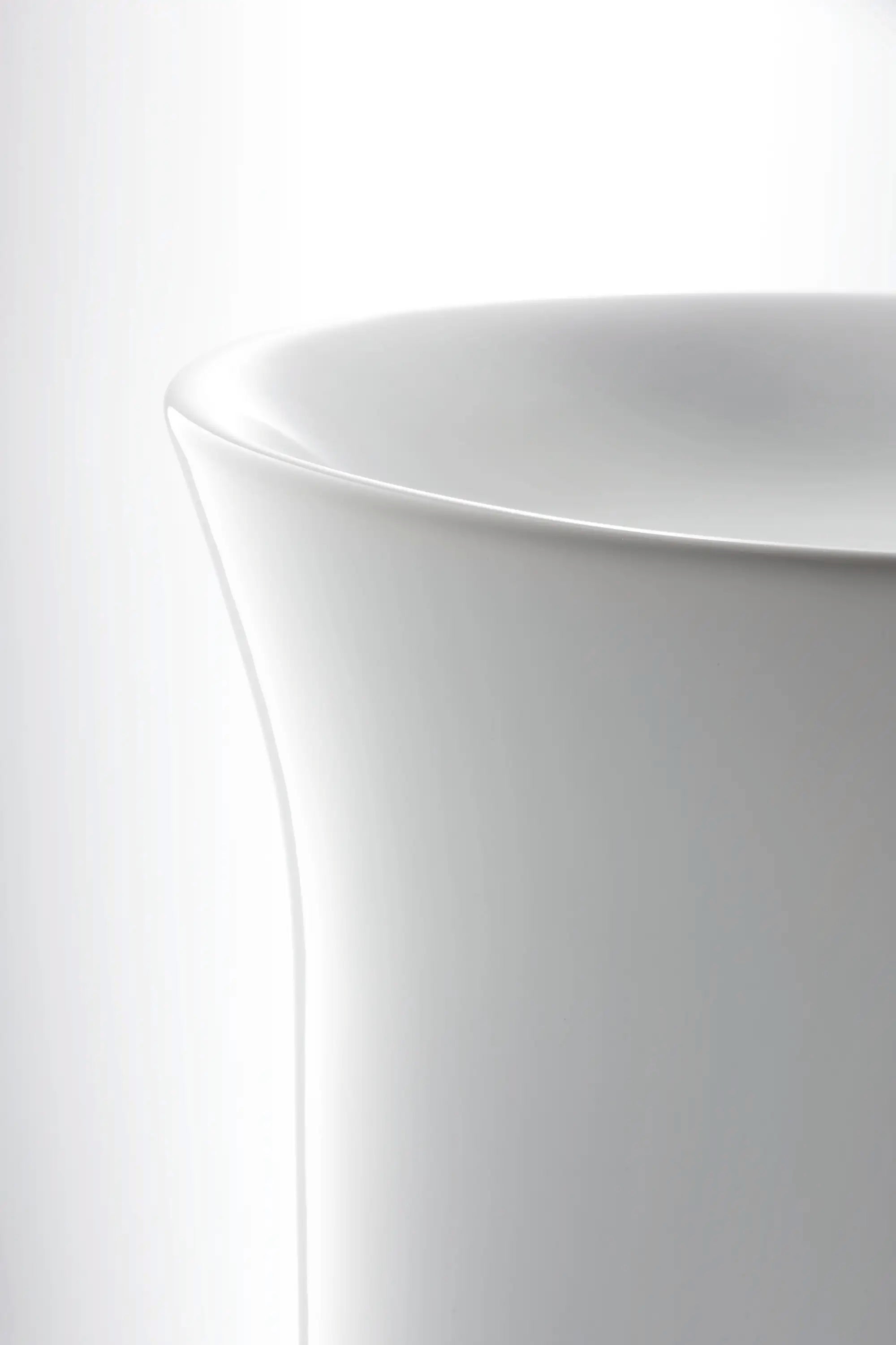 Duravit White Tulip19 5/8'' Pedestal Sink in White with Rear Outlet