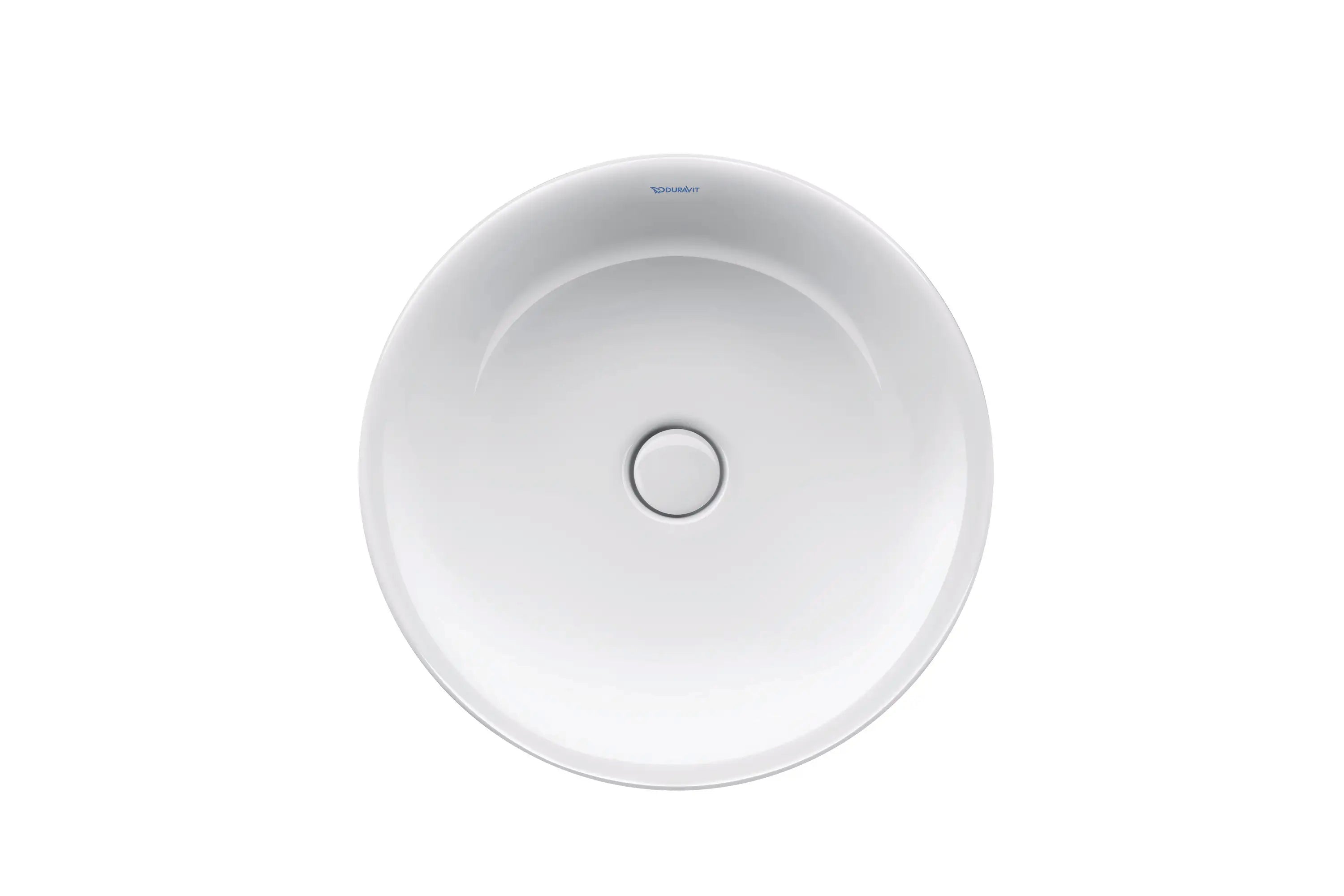 Duravit White Tulip 19 5/8'' Round Vessel Sink in White