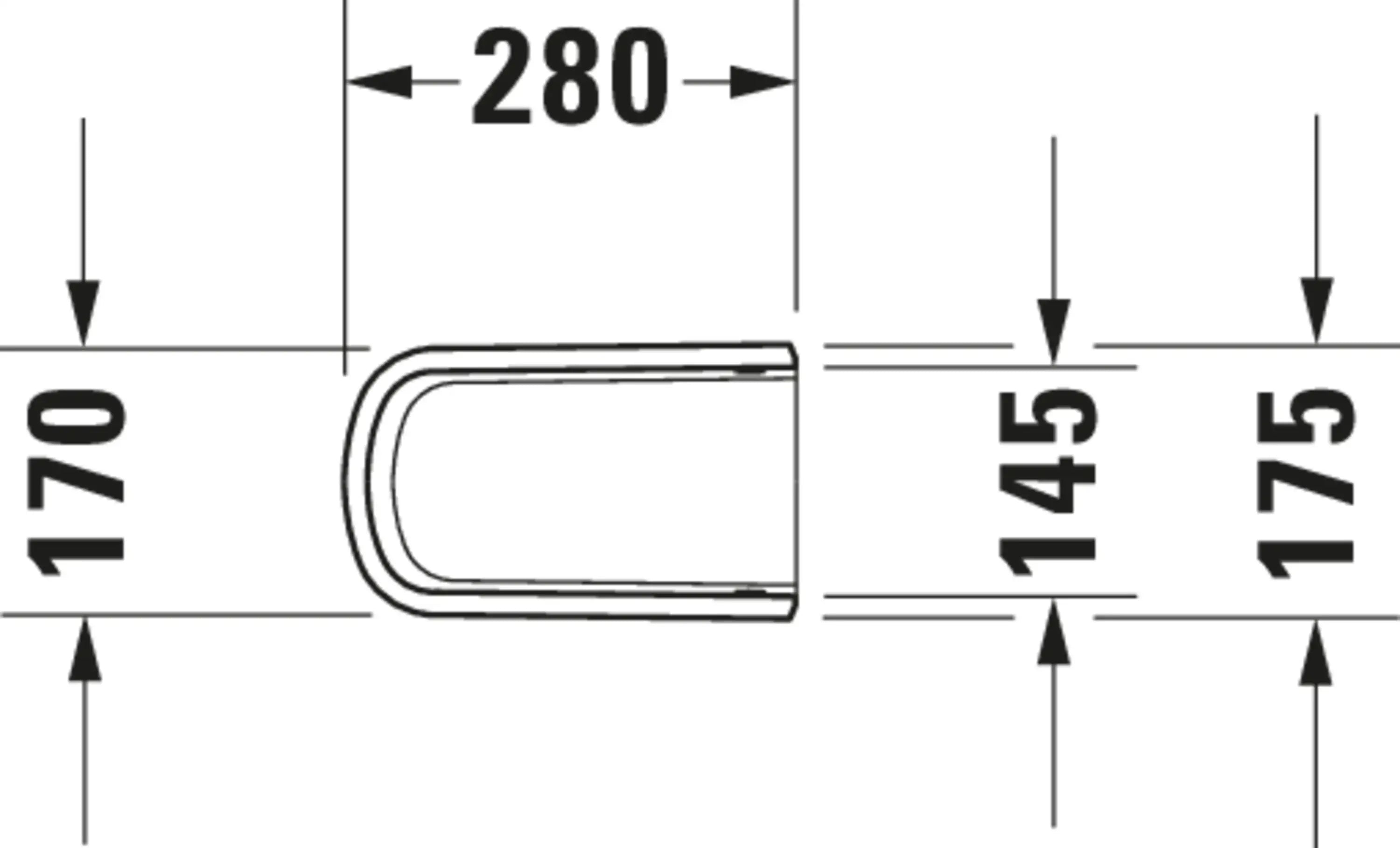 Duravit No.1 Sink Shroud in White