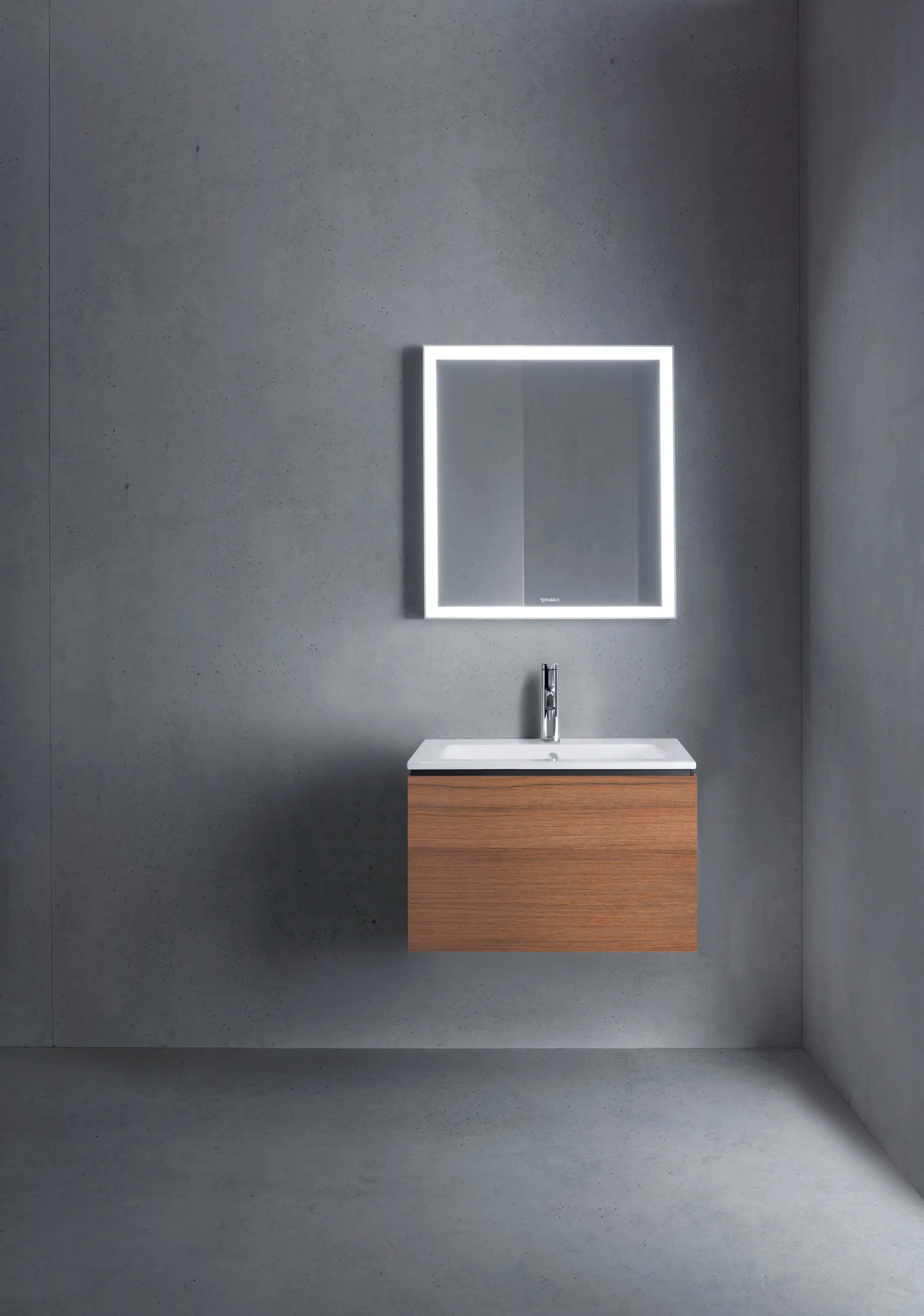 Duravit L-Cube 24 3/8'' Wall Mount One Drawer Single Vanity Cabinet, Sink Sold Separately