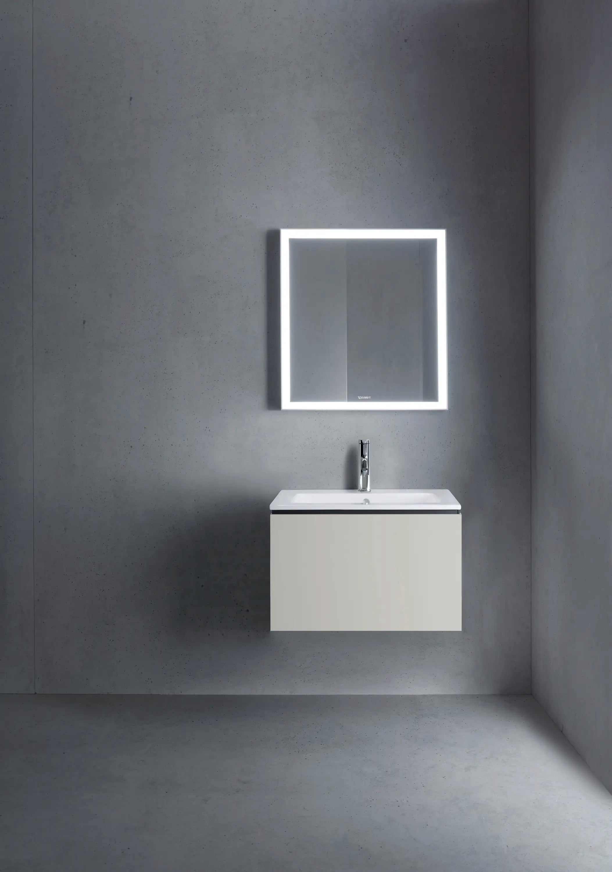 Duravit L-Cube 24 3/8'' Wall Mount One Drawer Single Vanity Cabinet, Sink Sold Separately