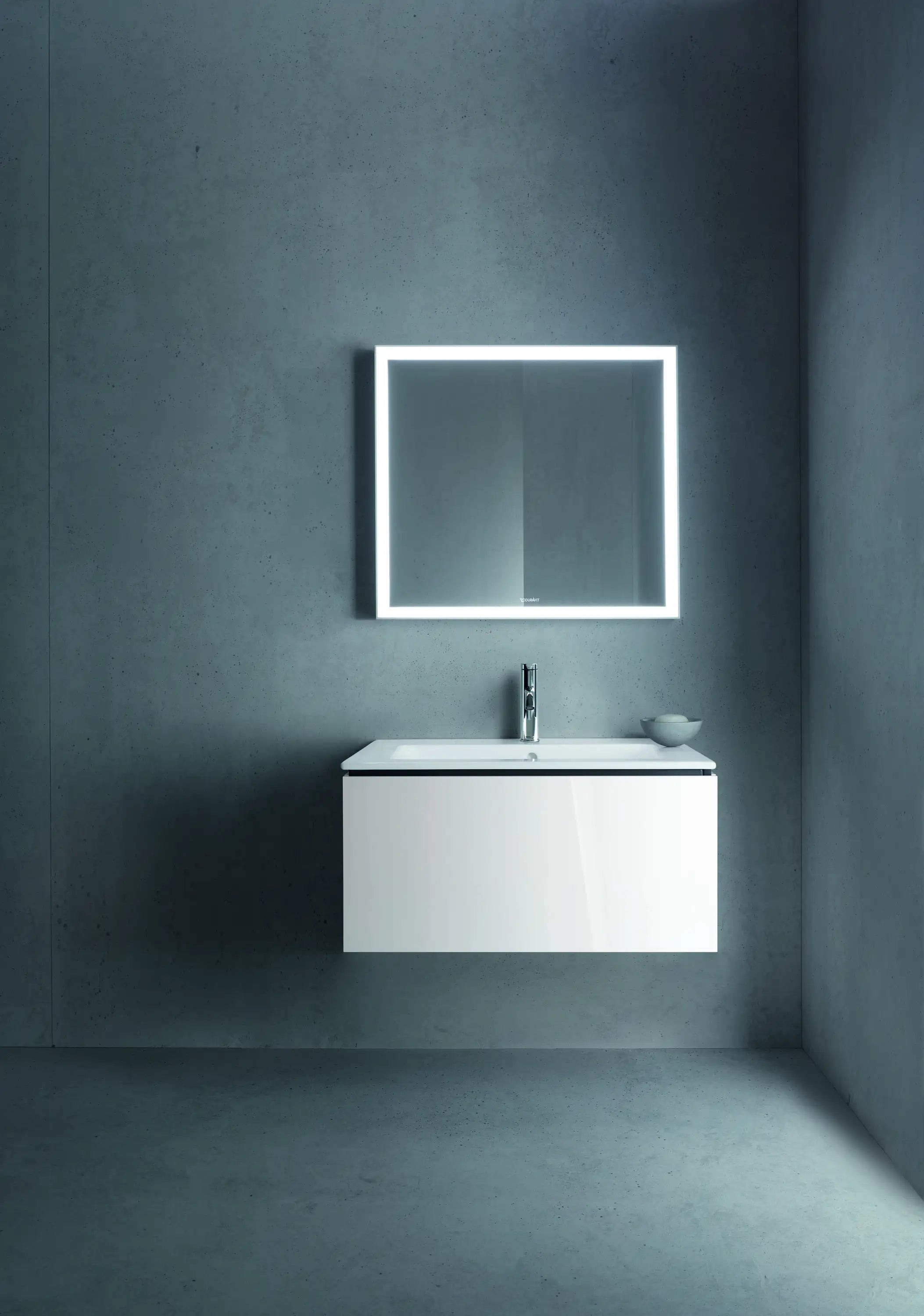 Duravit L-Cube 32 1/4'' Wall Mount One Drawer Single Vanity Cabinet, Sink Sold Separately