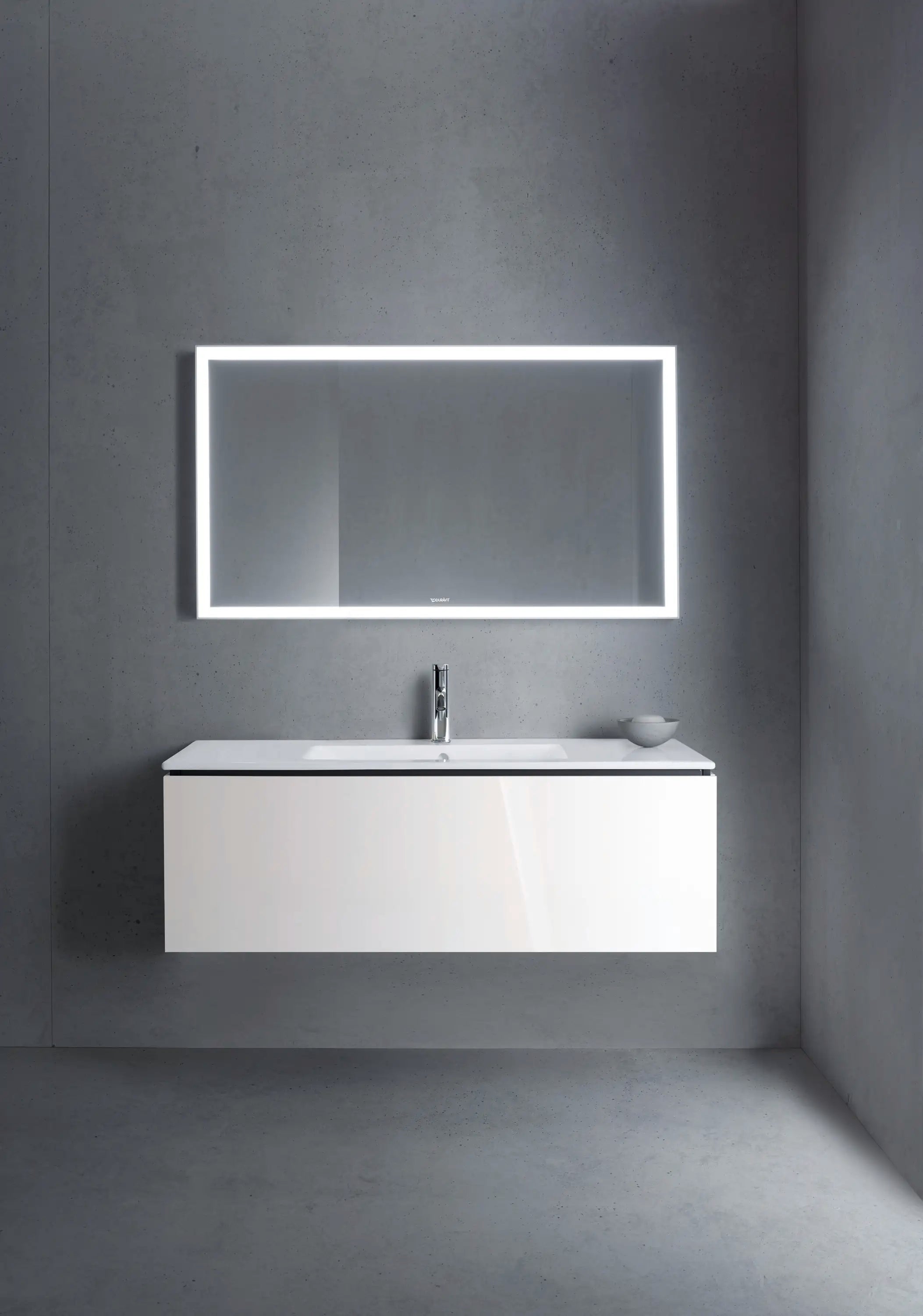 Duravit L-Cube 48'' Wall Mount One Drawer Single Vanity Cabinet, Sink Sold Separately