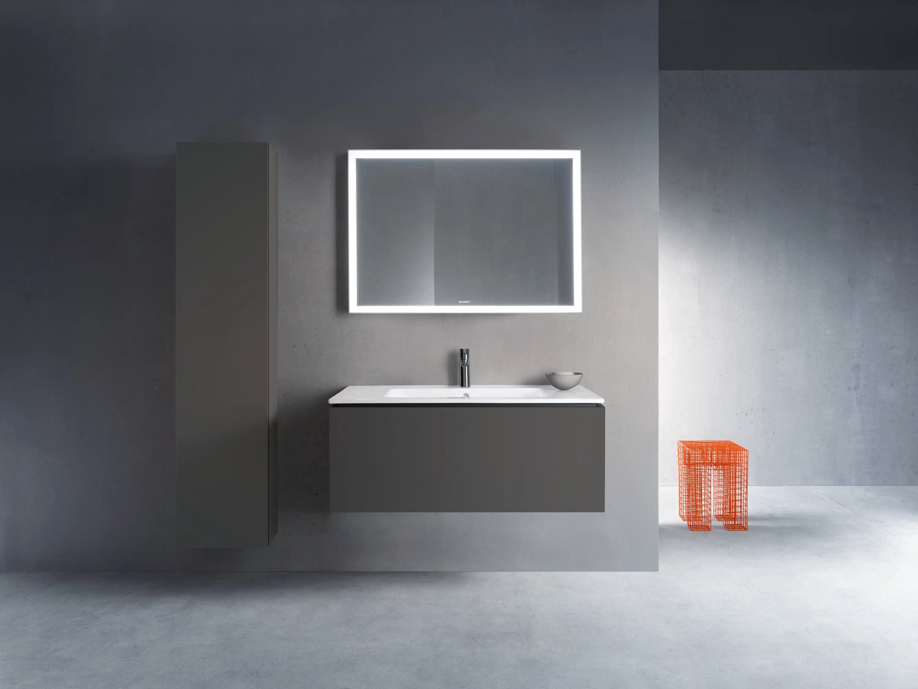 Duravit L-Cube 40 1/8'' Wall Mount One Drawer Single Vanity Cabinet, Sink Sold Separately