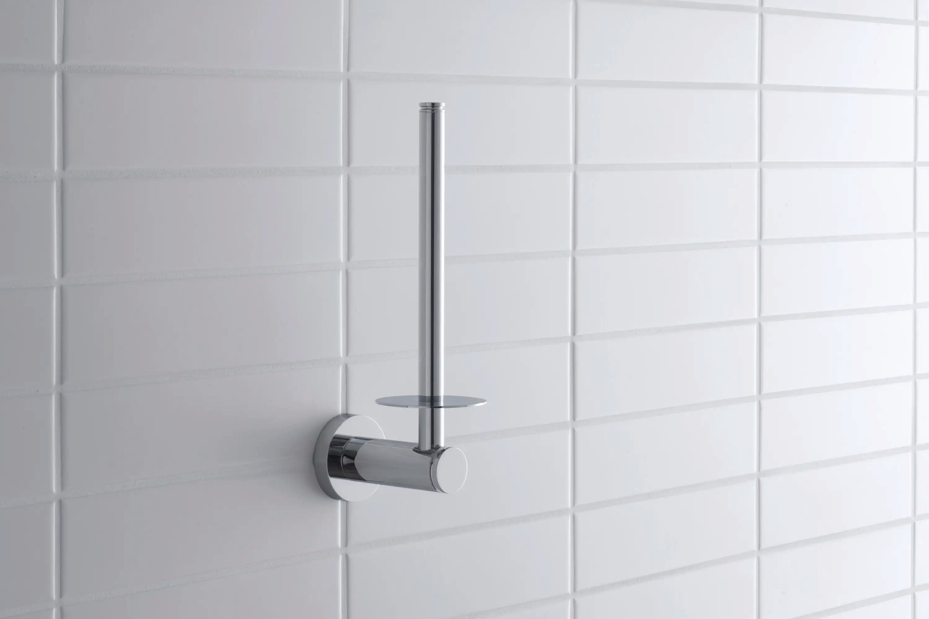 Duravit D-Code Single Roll Toilet Paper Holder