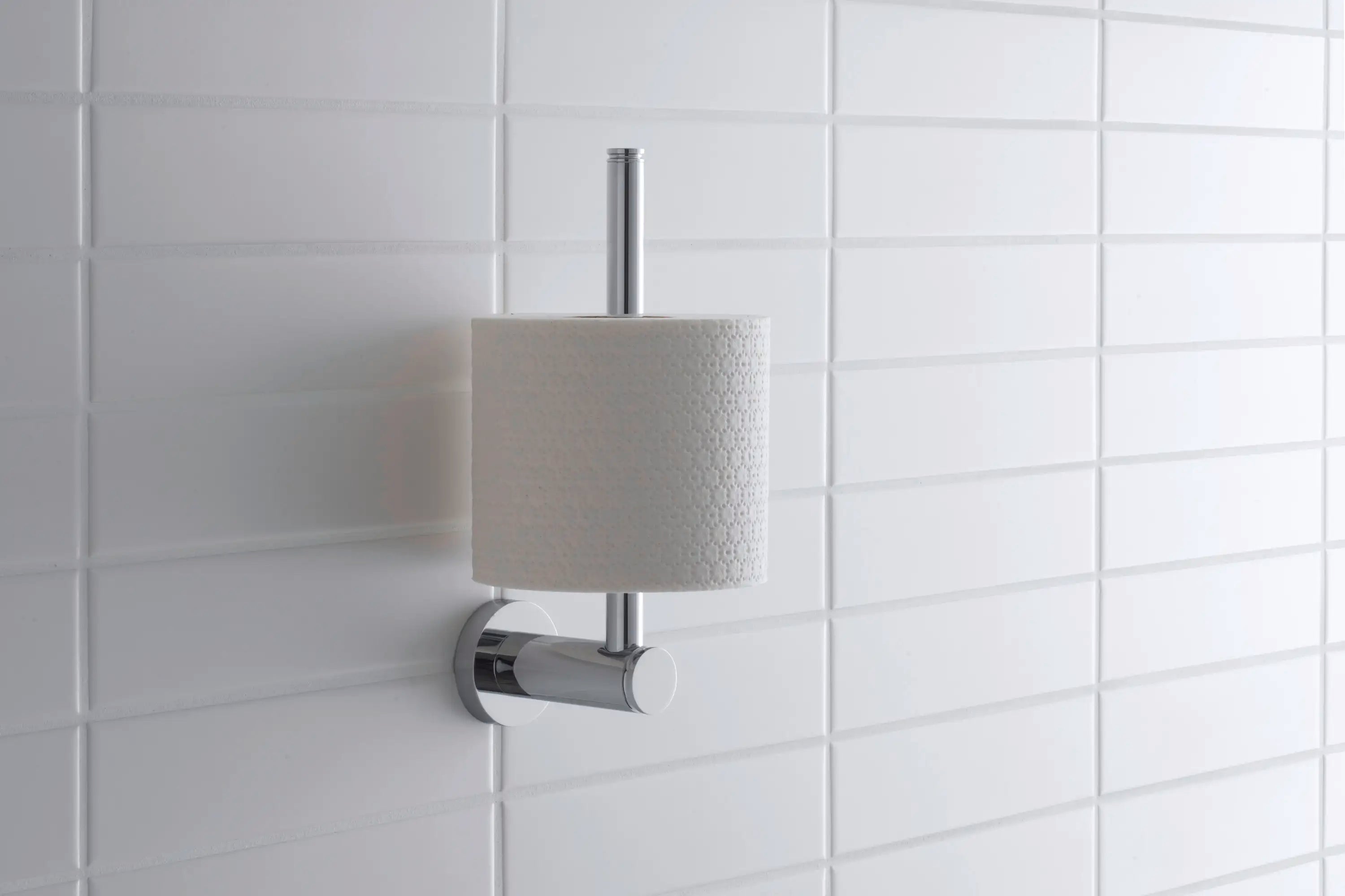 Duravit D-Code Single Roll Toilet Paper Holder