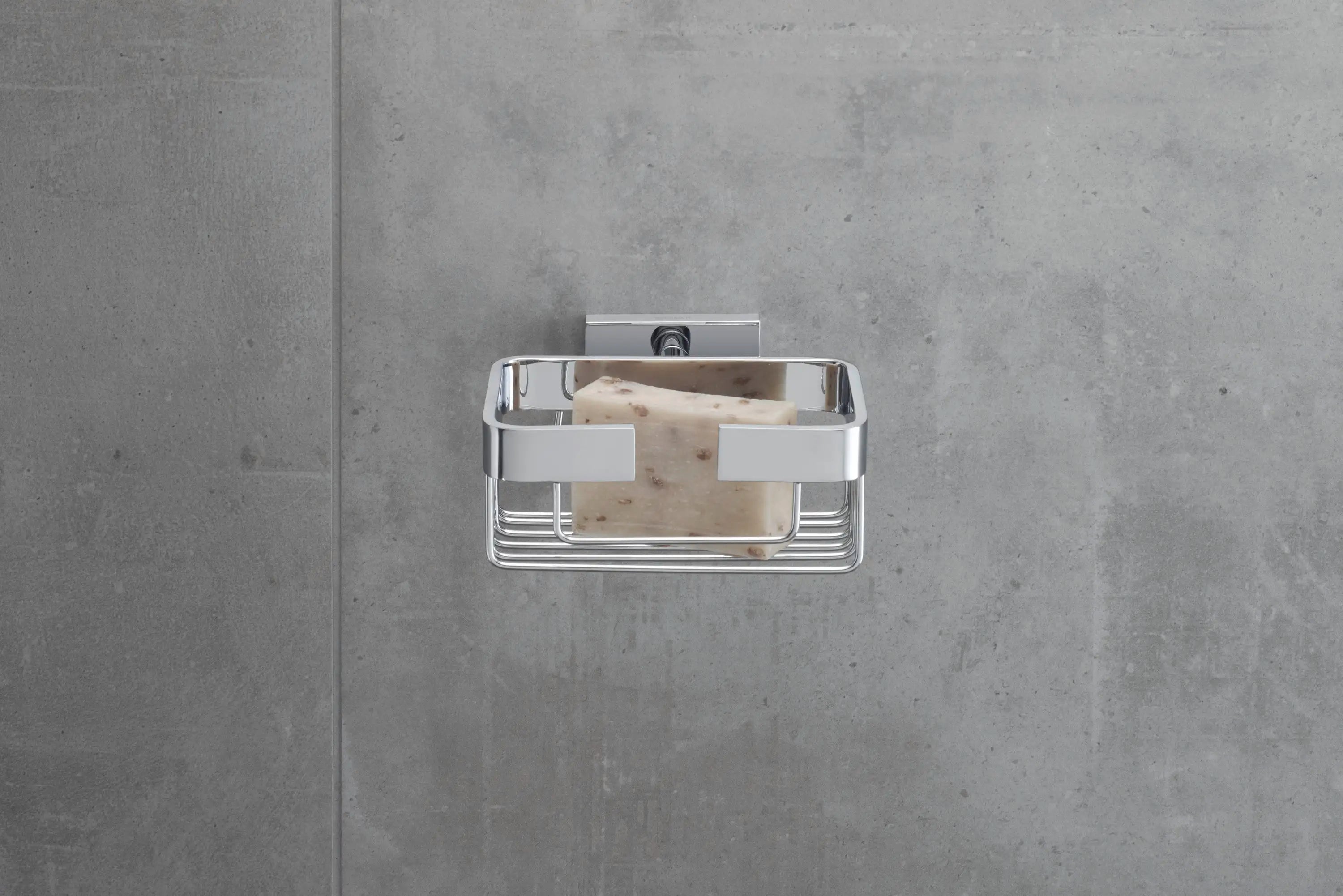 Duravit Karree Wall Mount Soap Dish in Chrome