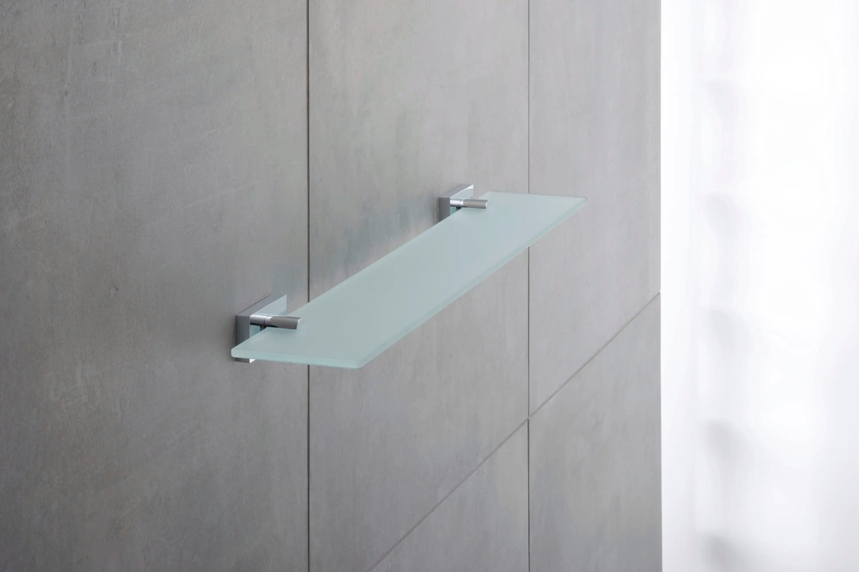 Duravit Karree 23 5/8'' Bathroom Shelf in Chrome