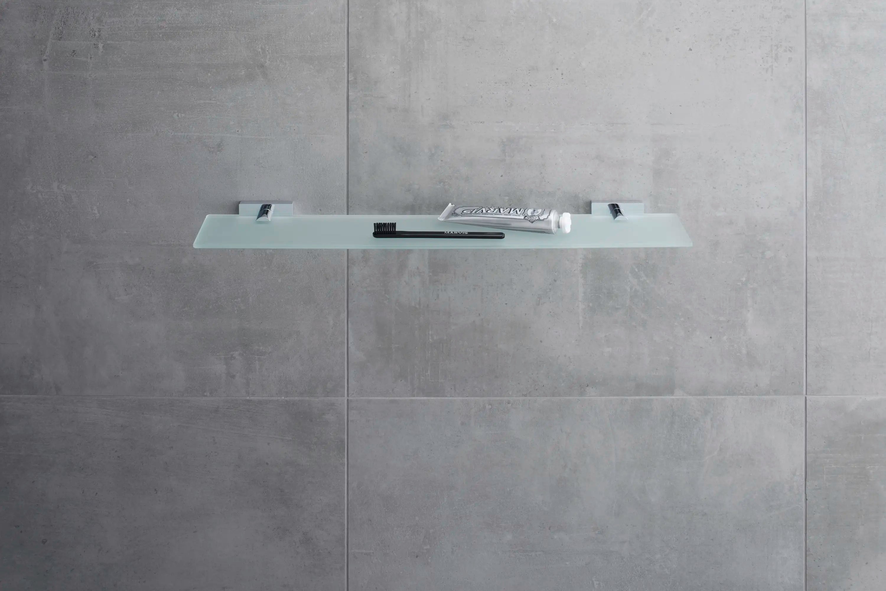 Duravit Karree 23 5/8'' Bathroom Shelf in Chrome