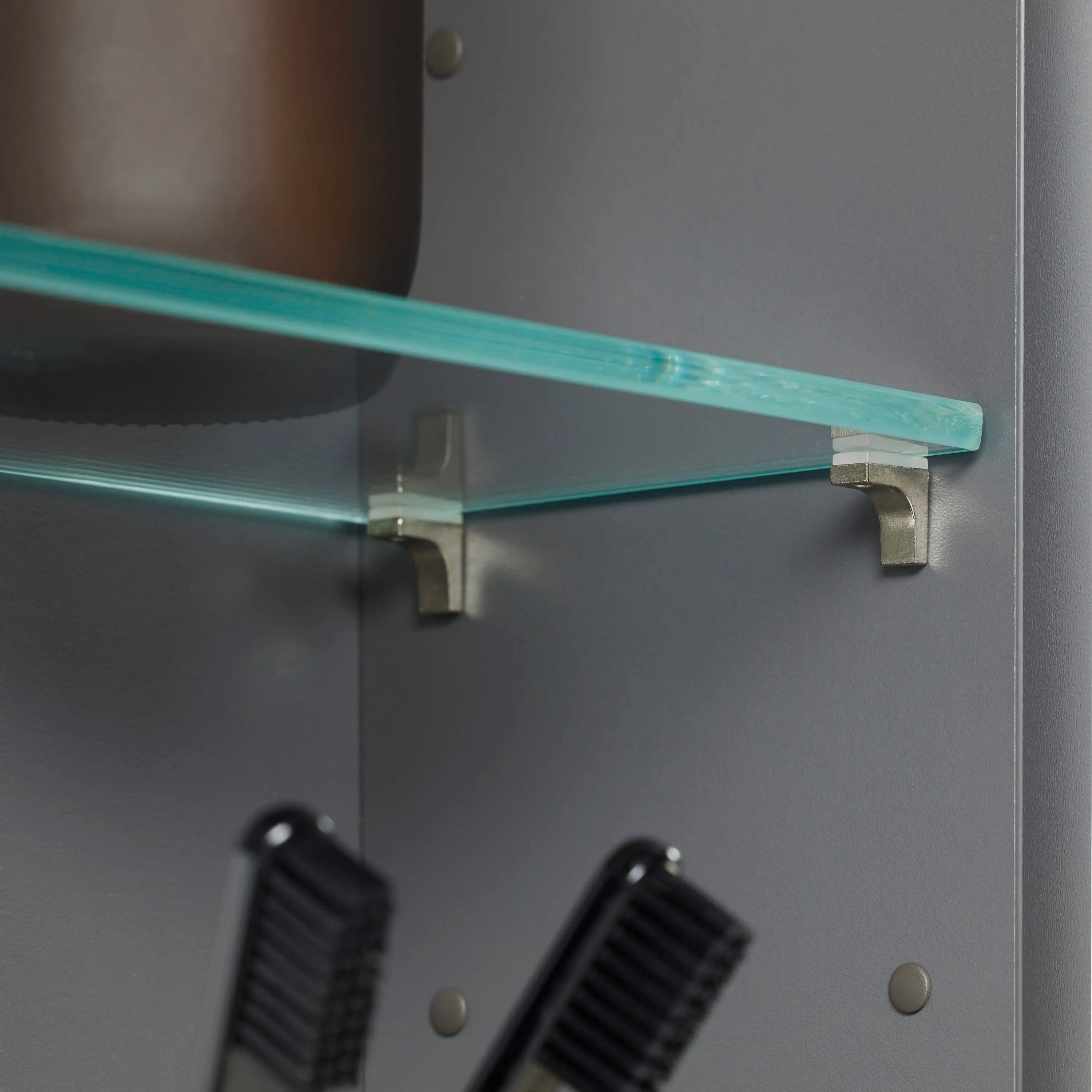 Light & Mirror 39 3/4'' x29 7/8'' 1 Left 1 Right Hinge 2 Door LED Rectangular Medicine Cabinet in Aluminum