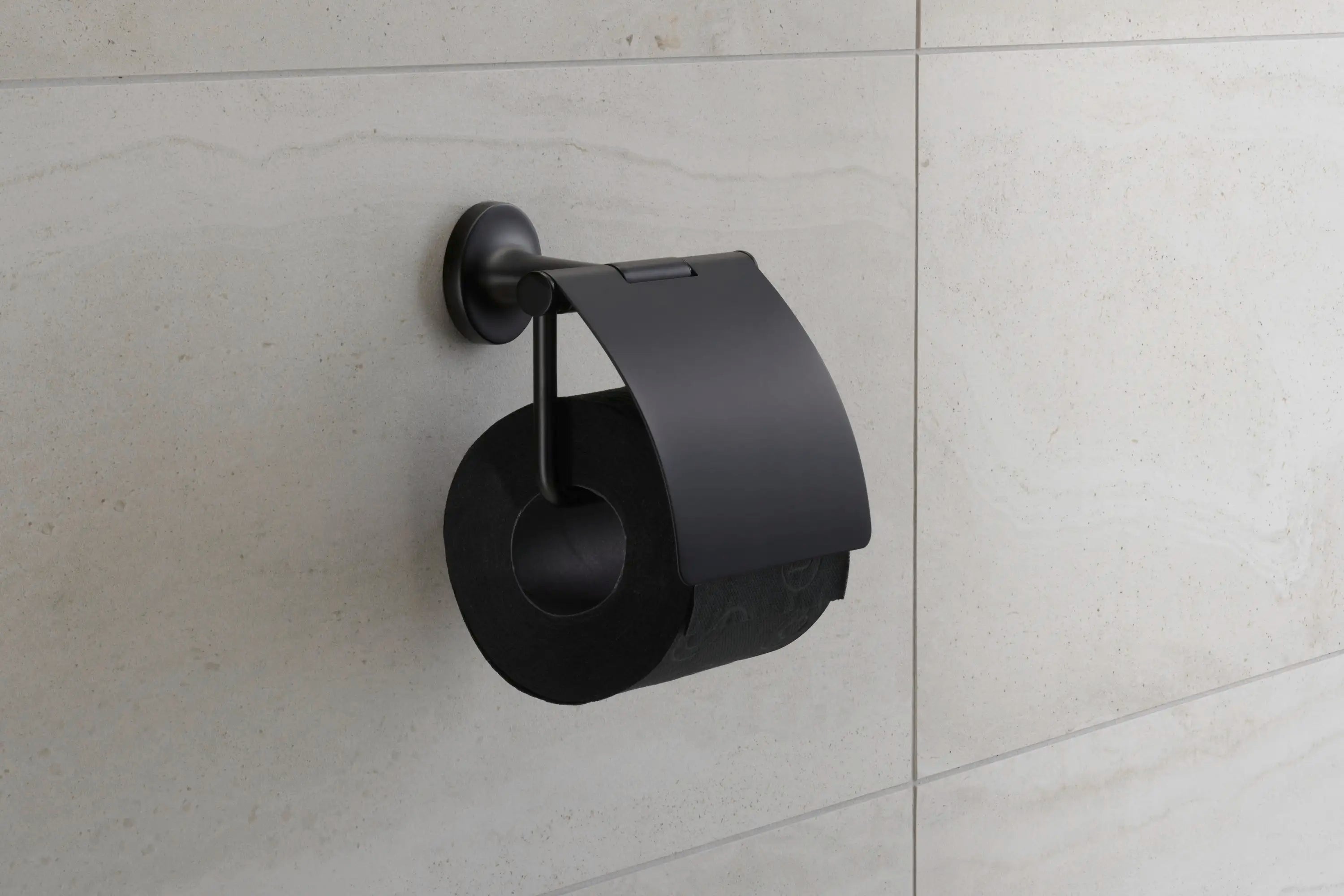 Duravit Starck T Single Roll Covered Toilet Paper Holder