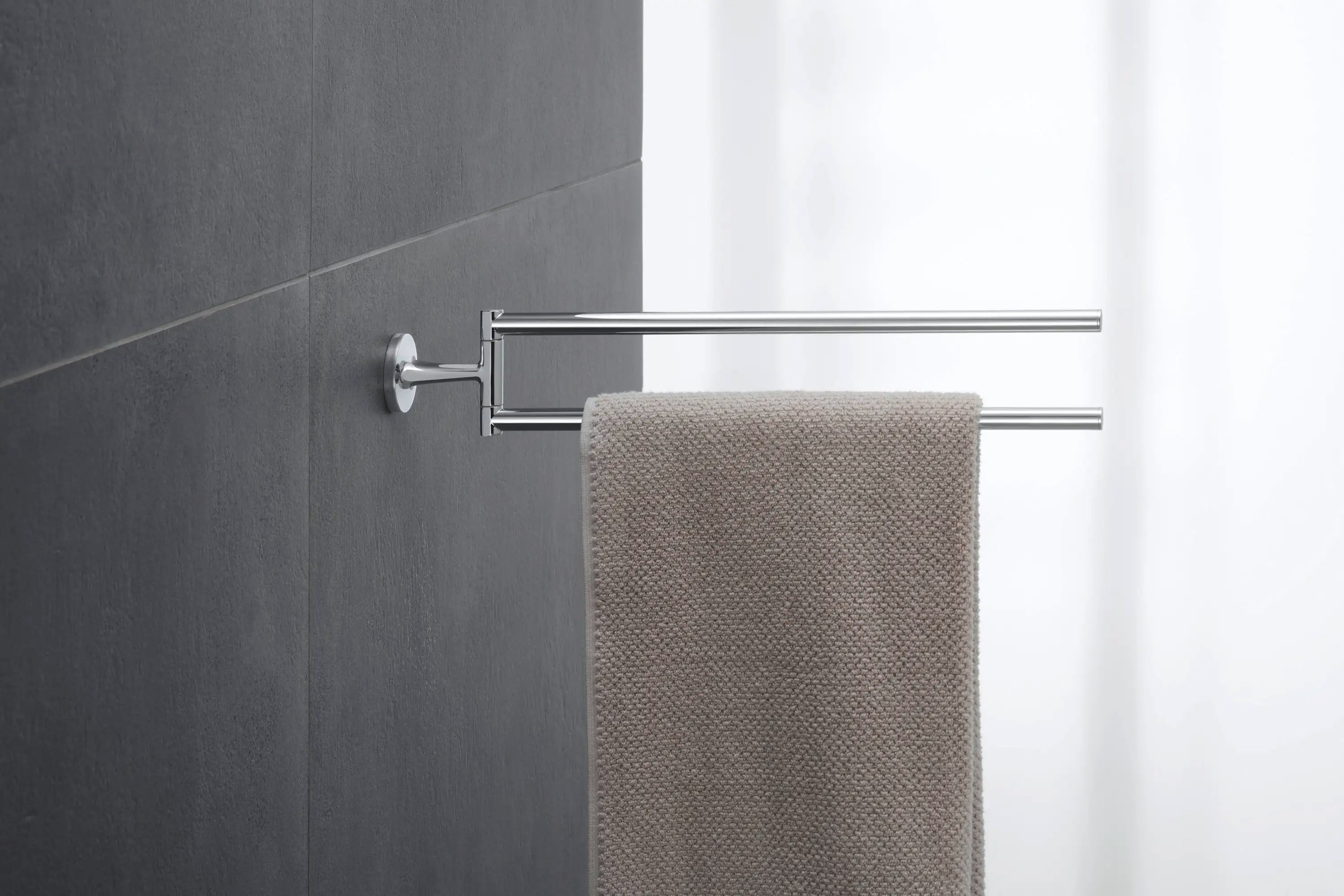 Duravit Starck T 18 1/4'' Double Towel Bar