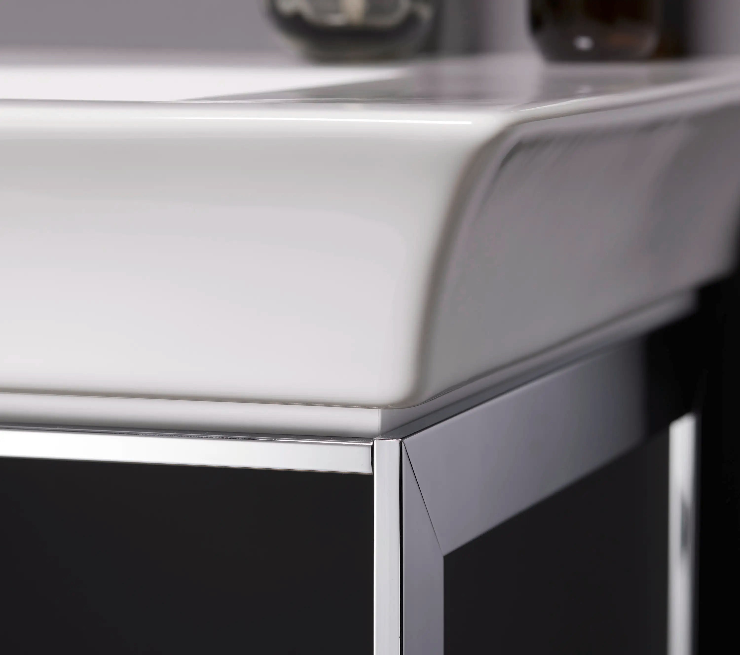 Duravit White Tulip 41 1/2'' Rectangular Wall Mounted Sink in White with Overflow