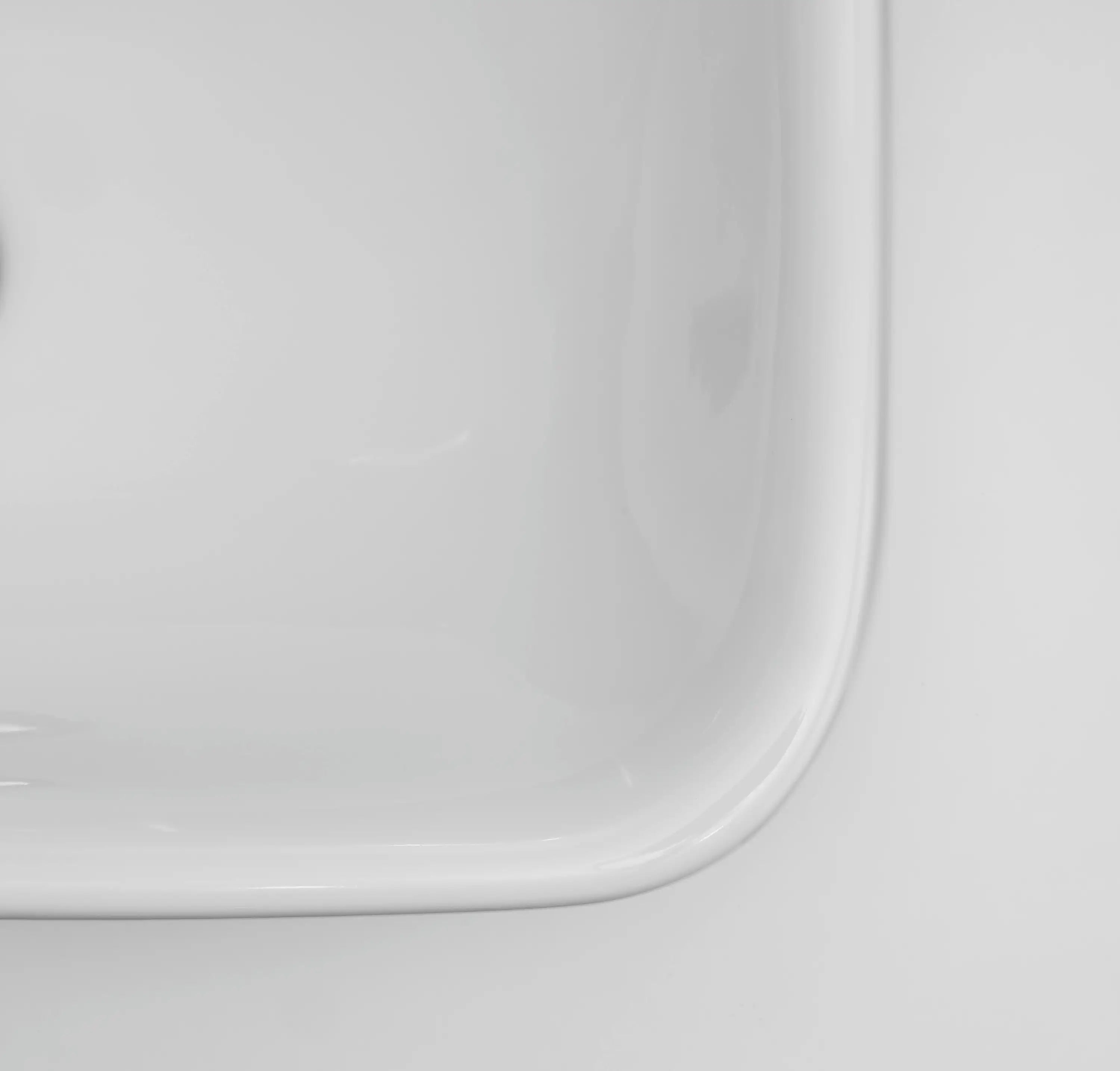 Duravit DuraStyle 24 1/4'' Rectangular Drop In Sink in White with Single Faucet Hole and Overflow