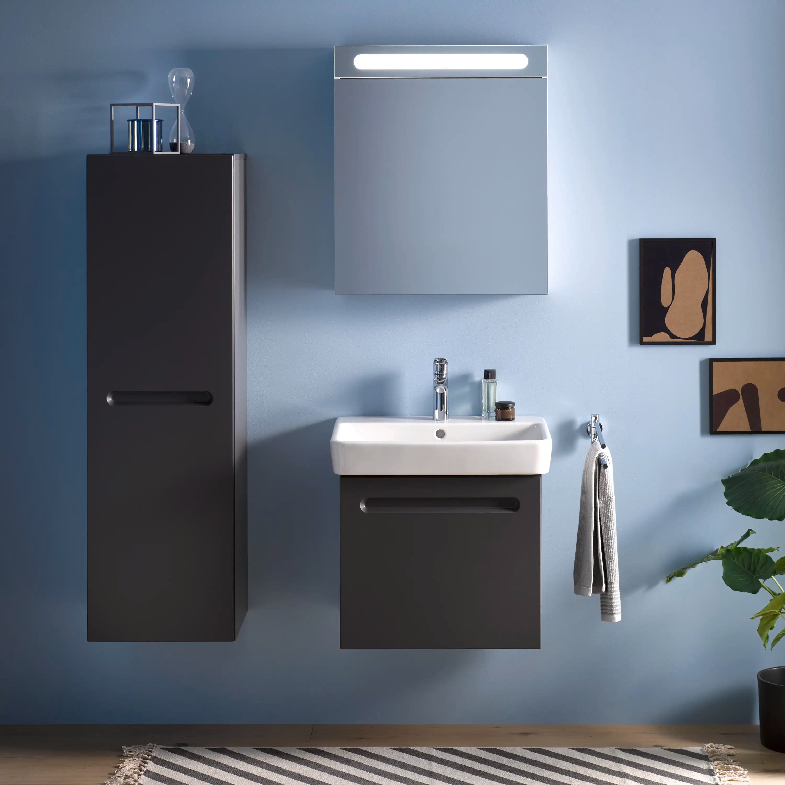 Duravit No.1 15 3/4'' x 52'' Wall Mount Linen Cabinet
