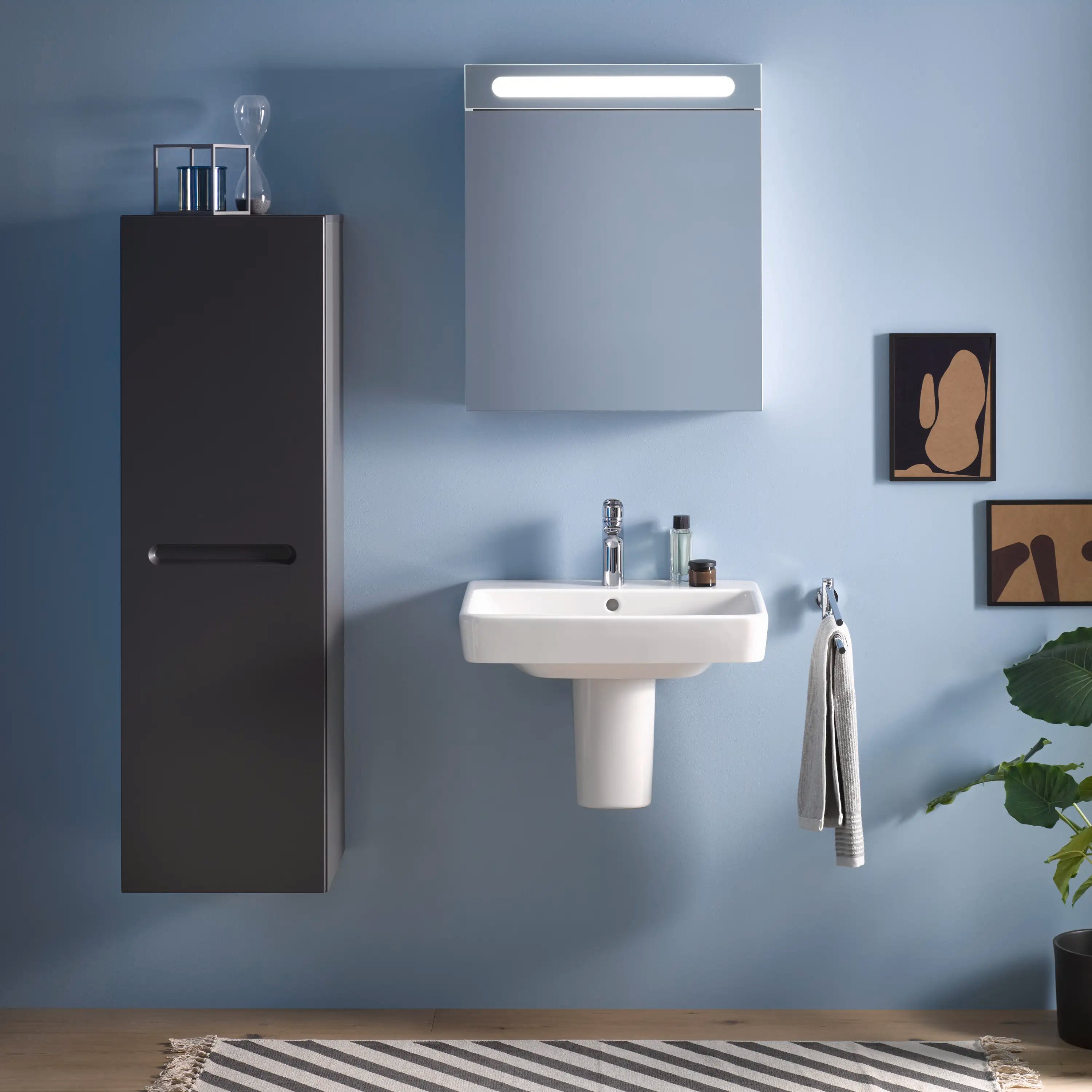 Duravit No.1 Sink Shroud in White