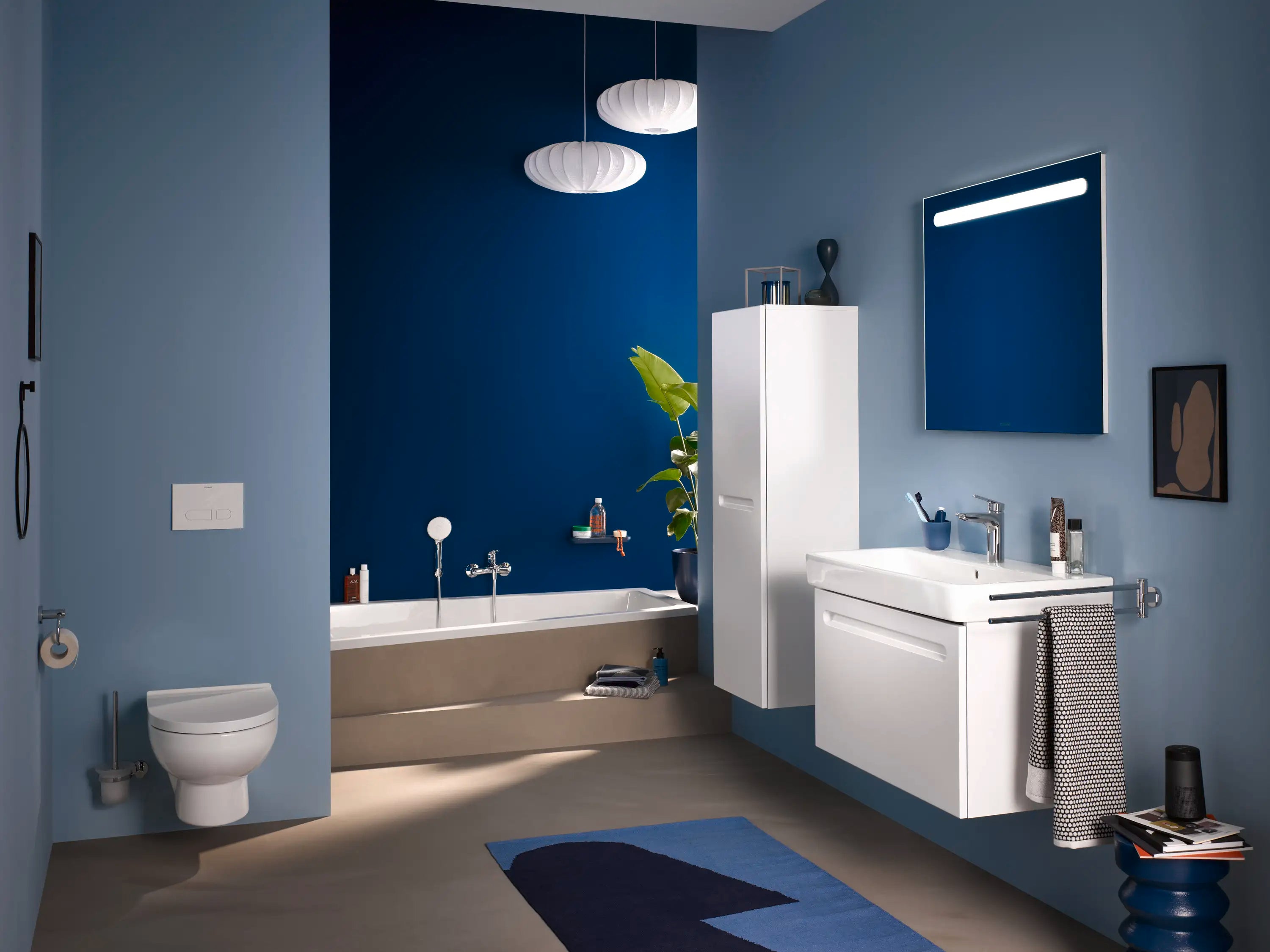 Duravit No.1 15 3/4'' x 52'' Wall Mount Linen Cabinet