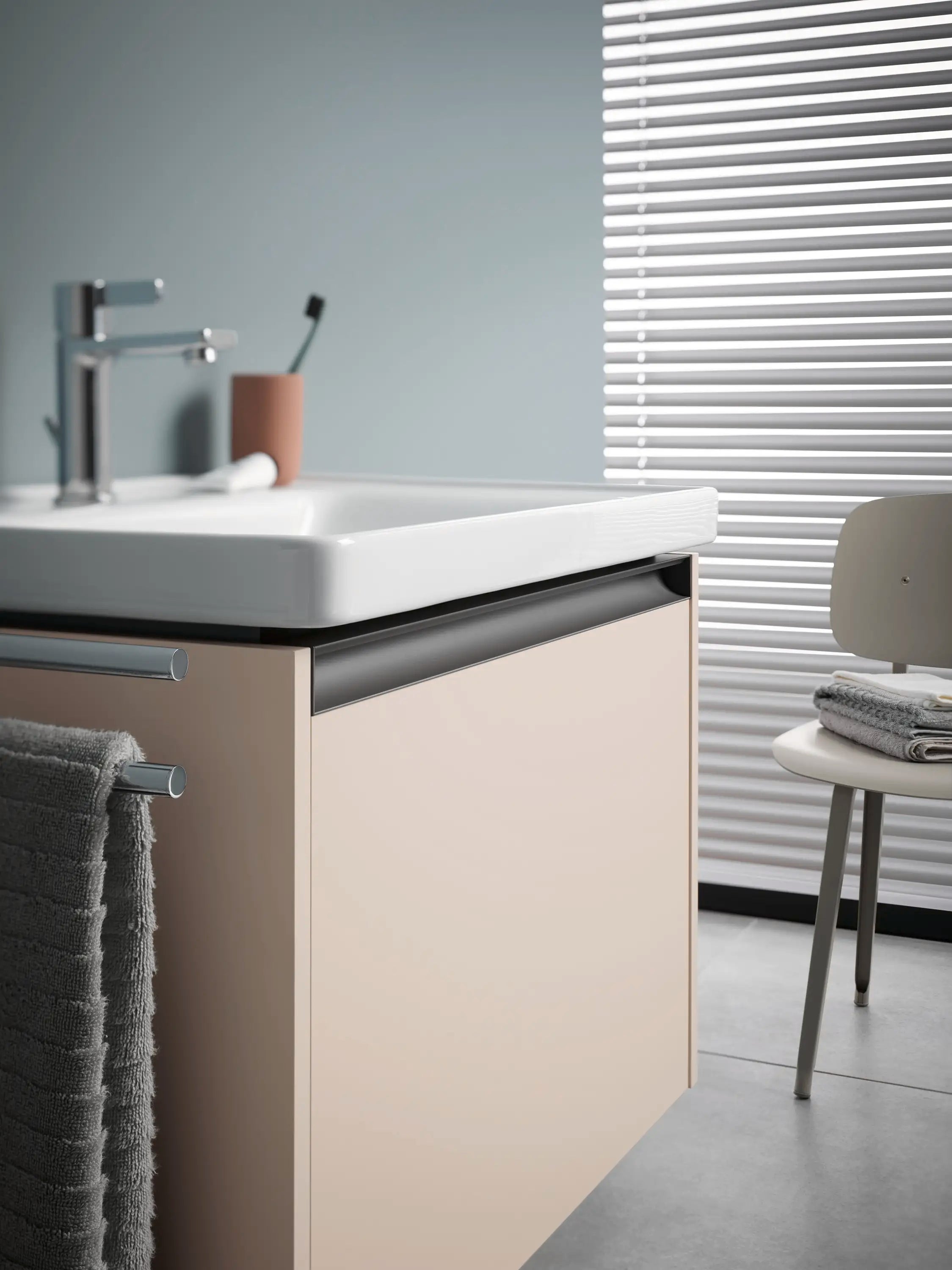 Duravit D-Neo 25 5/8'' Rectangular Wall Mounted Sink in White with Single Faucet Hole and with Overflow