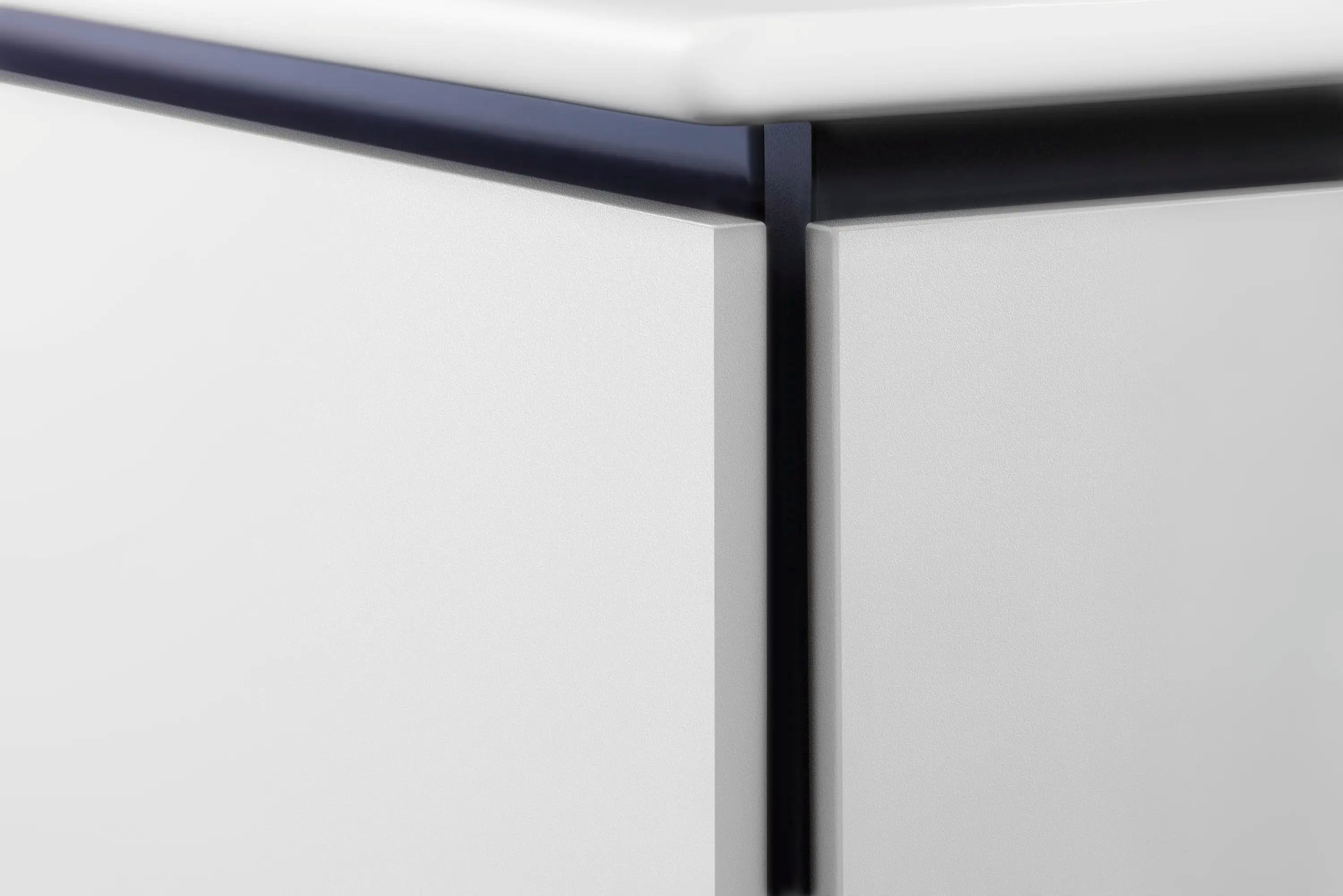 Duravit L-Cube 32 1/4'' Wall Mount Two Drawer Single Vanity Cabinet, Sink Sold Separately