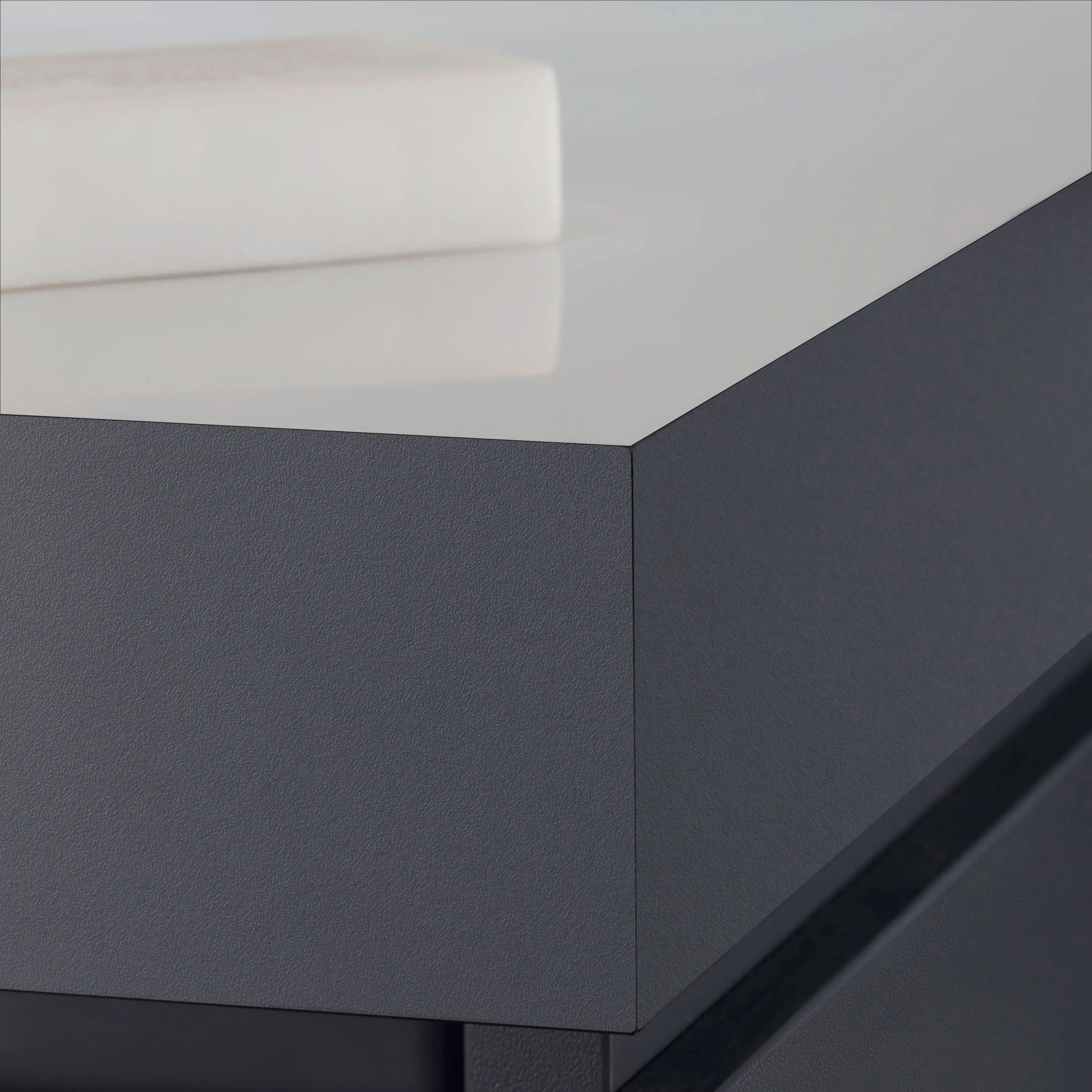 Duravit L-Cube 31 1/2'' Wall Mount Two Drawer c-bonded Single Vanity, Including Cabinet and
