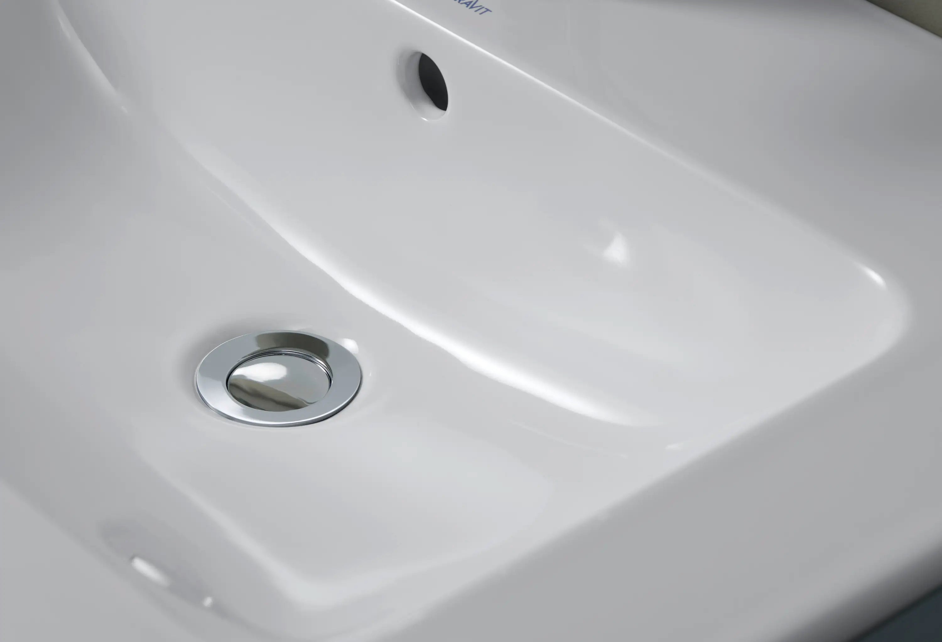 Duravit ME by Starck 48 3/8'' Rectangular Wall Mounted Sink in White with Overflow