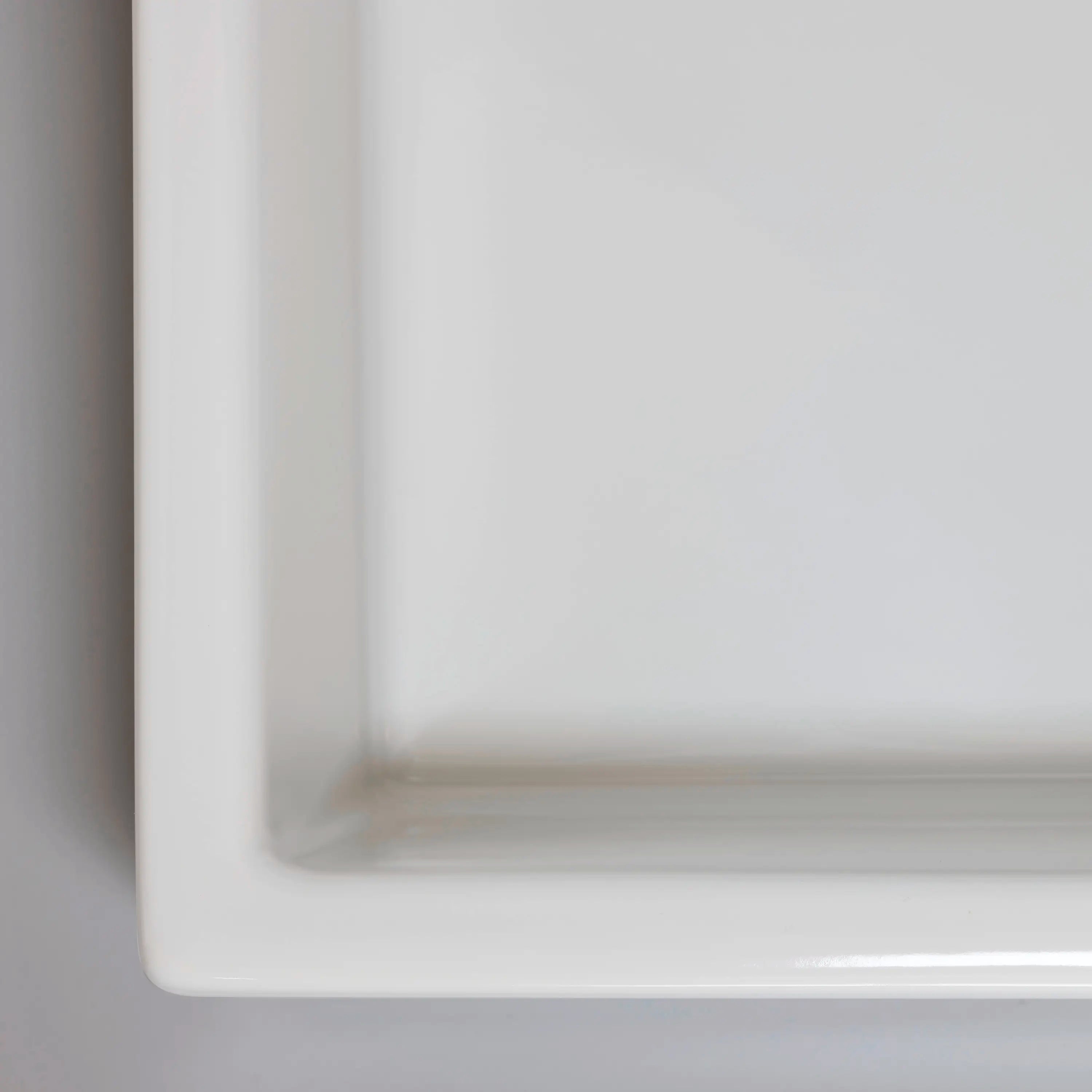 Duravit Vero 47 1/4'' Rectangular Vessel Sink in White with Two Sets of Single Faucet Holes and with Overflow