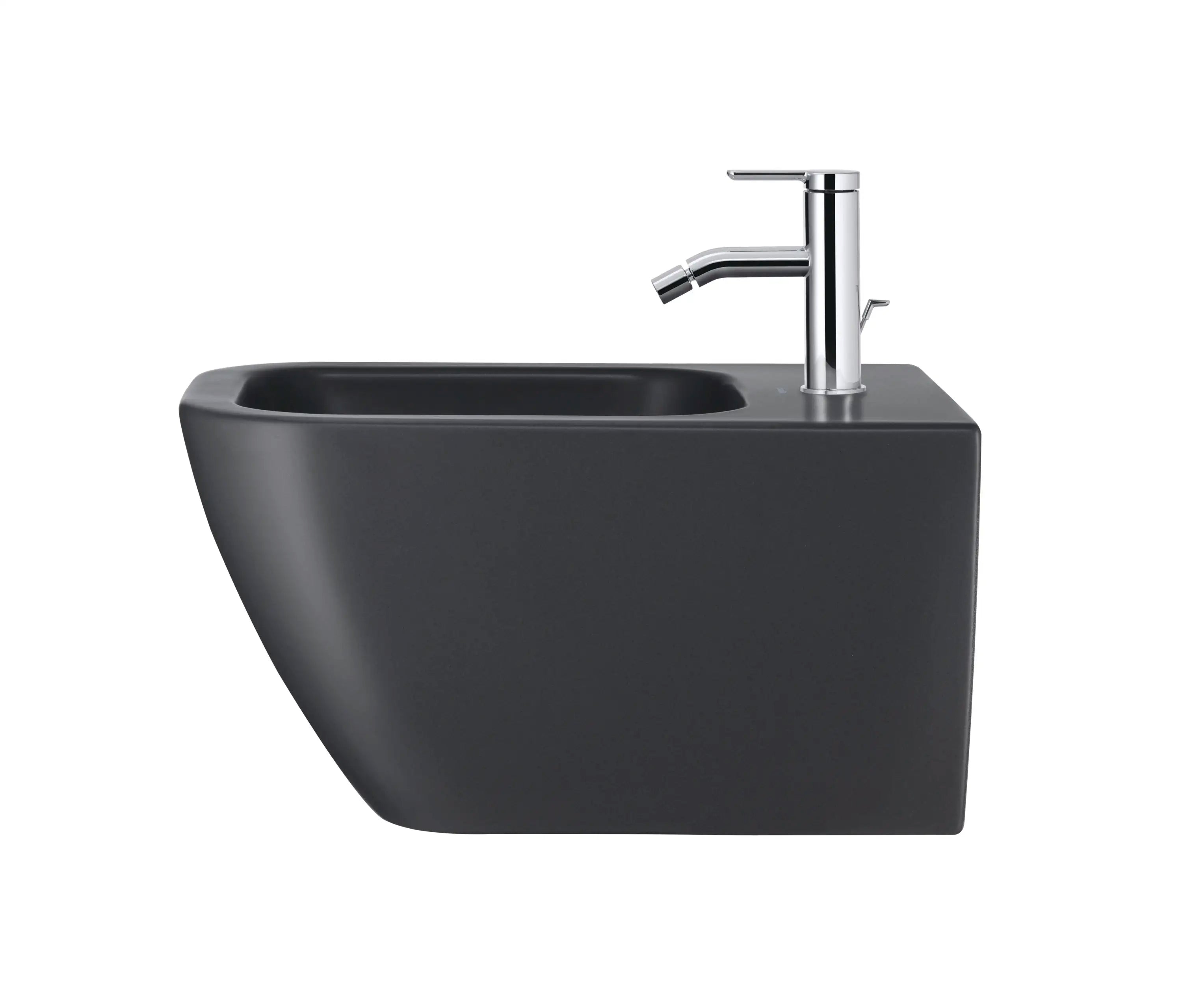 Duravit Happy D.2 Single Hole Horizontal Spray Wall Mount Bidet