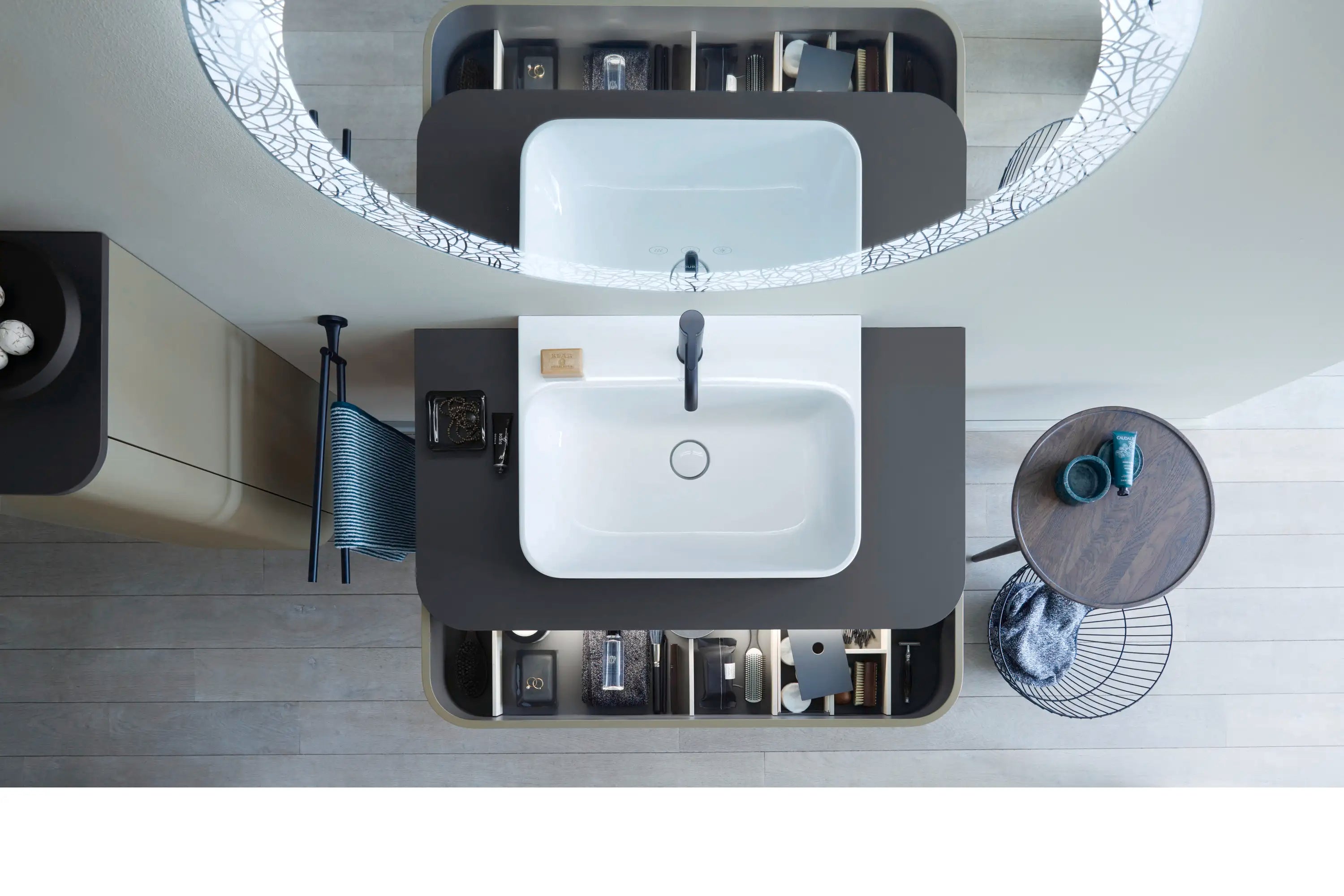 Duravit Starck T 18 1/4'' Double Towel Bar