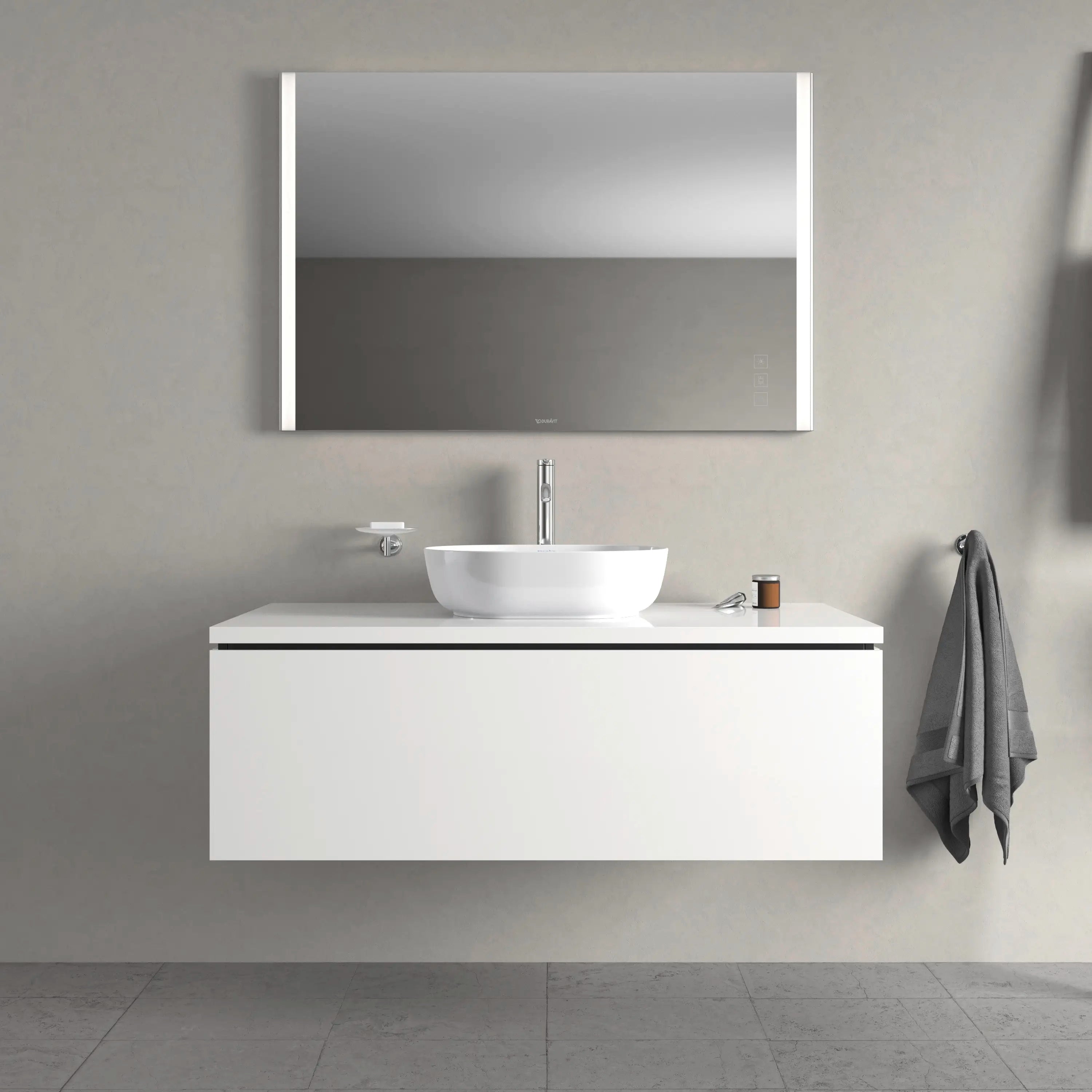 Duravit Luv 19 1/4'' Oval Vessel Sink in White