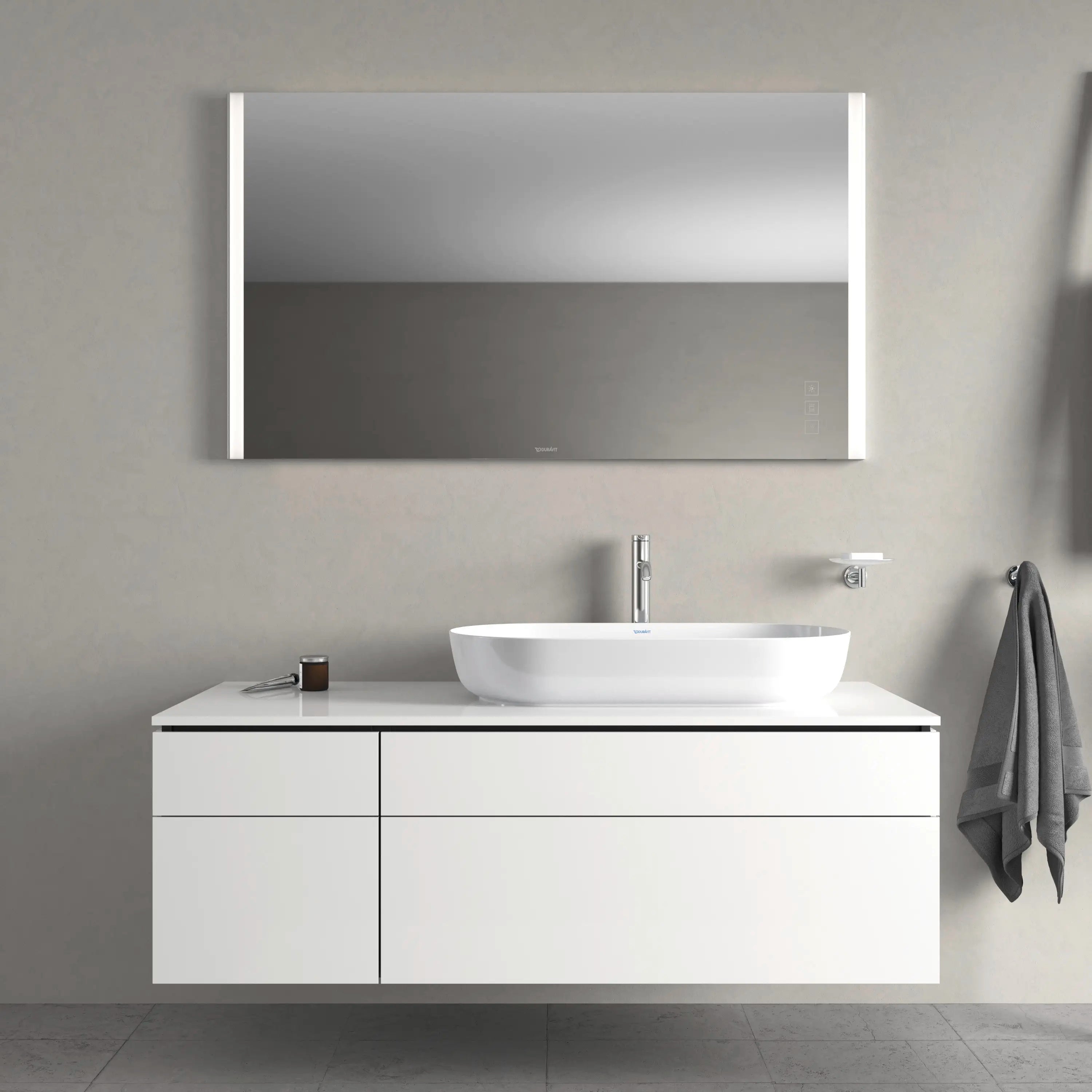 Duravit Luv 31 1/2'' Oval Vessel Sink in White
