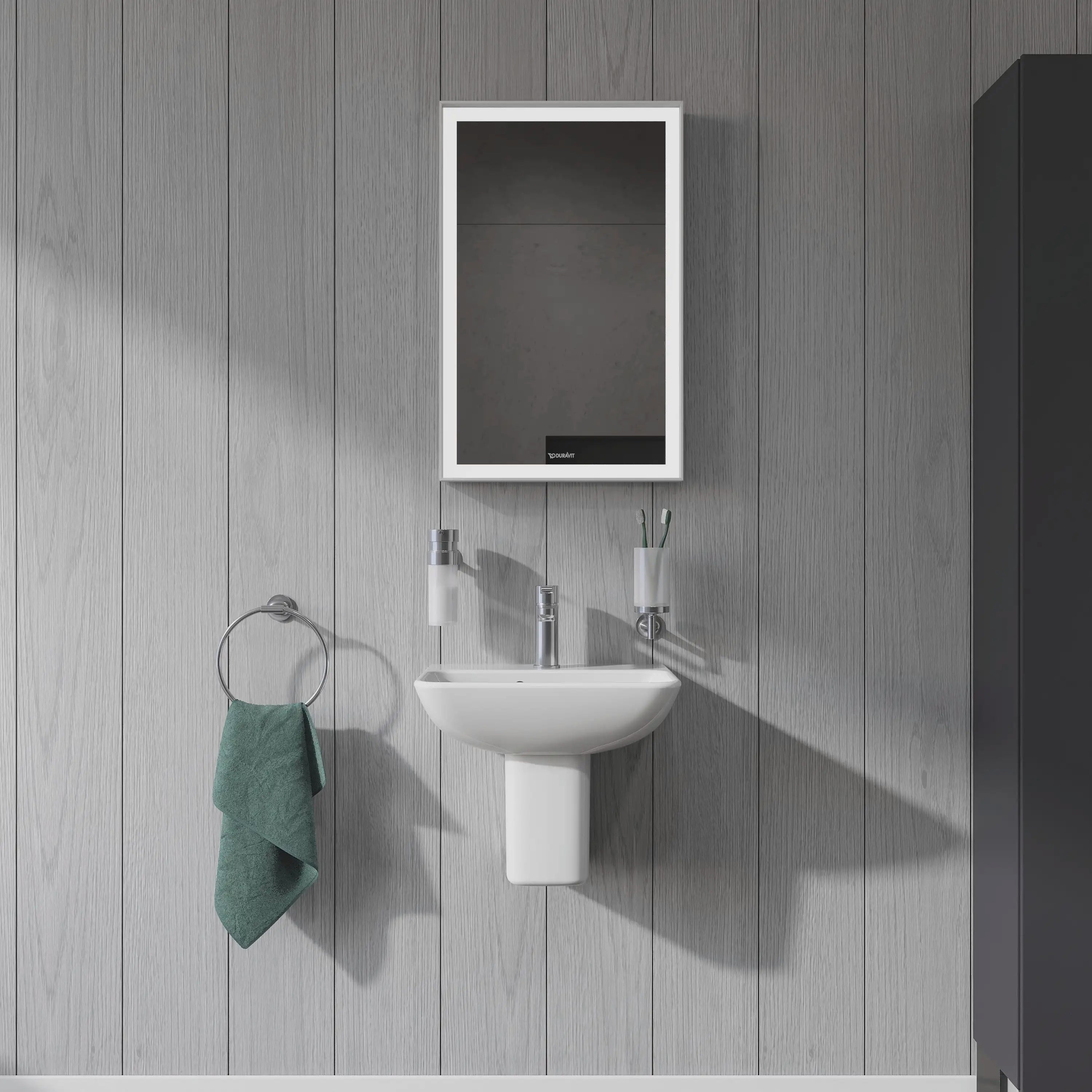 Duravit ME by Starck Sink Shroud in White