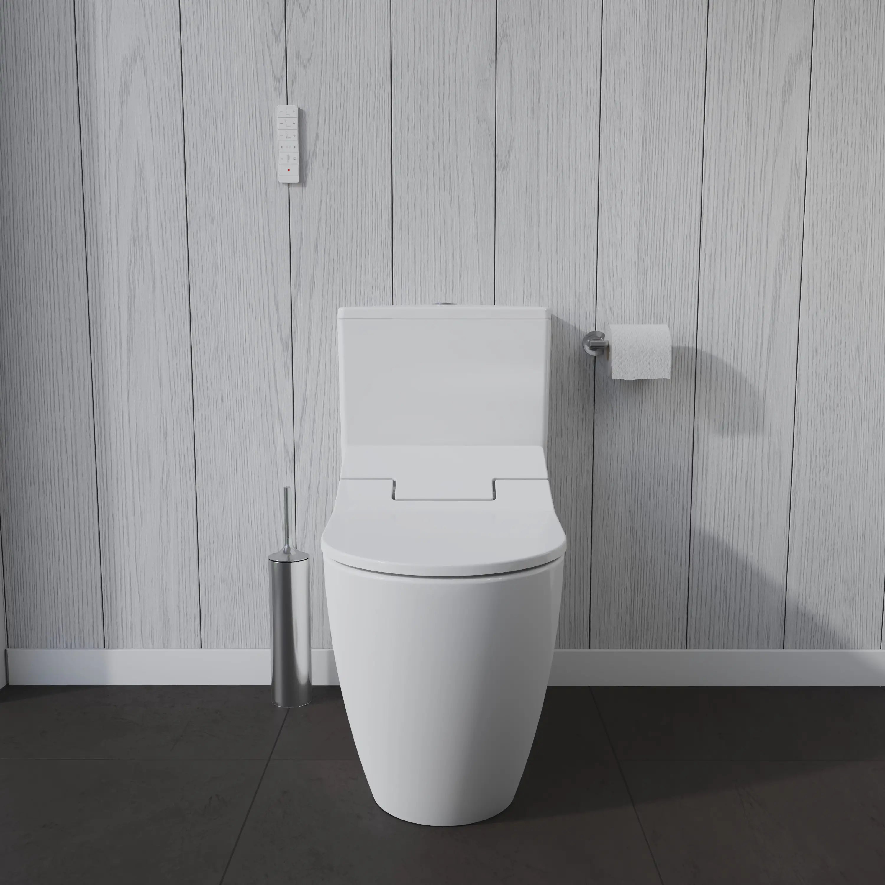 Duravit ME by Starck 1.32/0.92 GPF Dual Flush Elongated Toilet Bowl in White