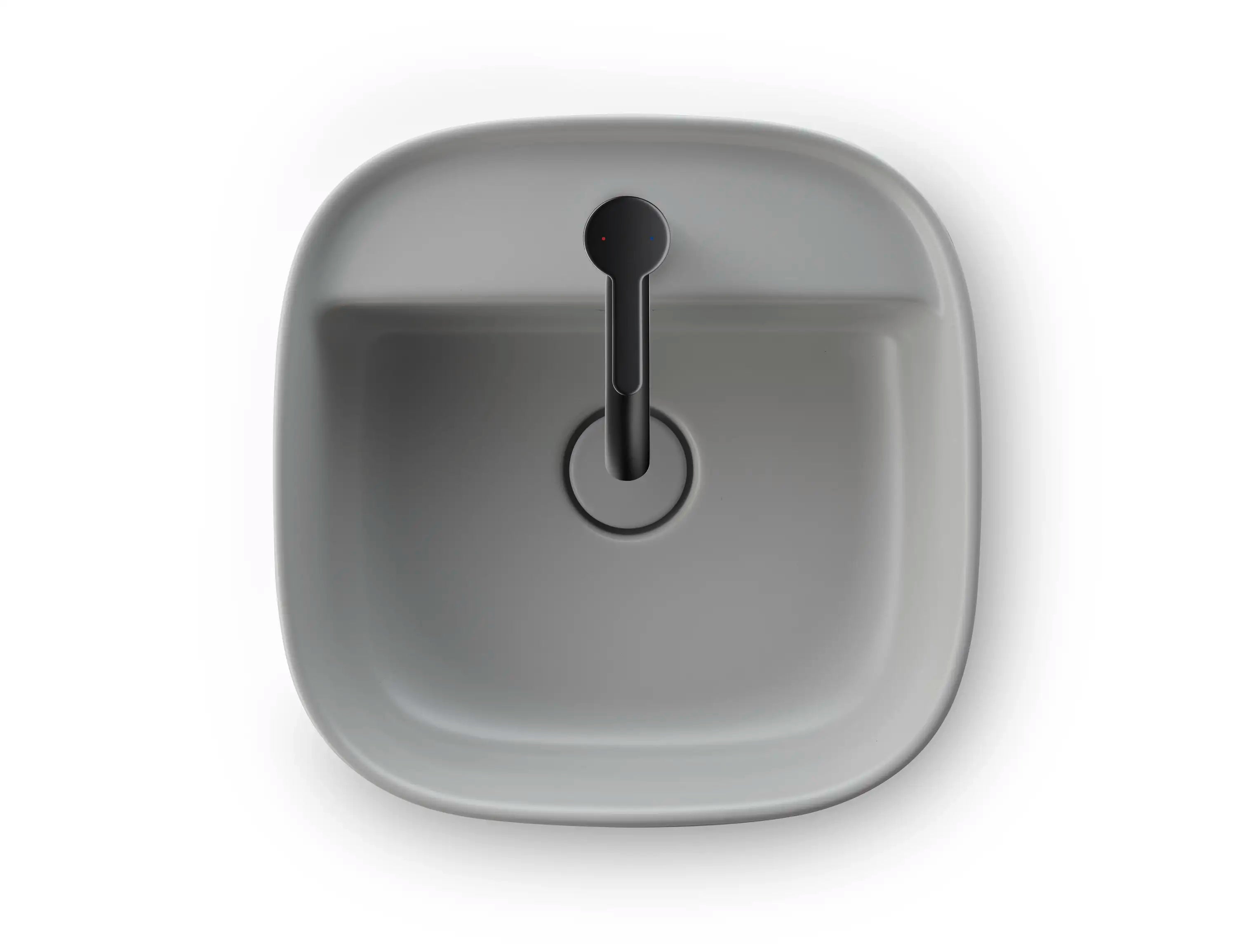 Duravit Zencha 16 1/2'' Rectangular Vessel Sink with Single Faucet Hole and