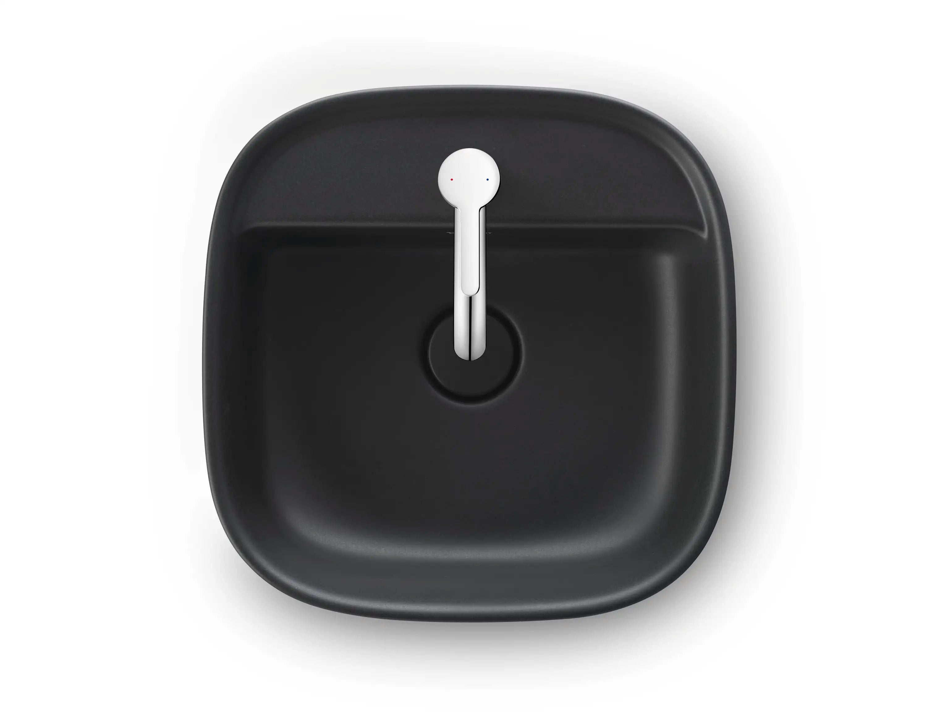 Duravit Zencha 16 1/2'' Rectangular Vessel Sink with Single Faucet Hole and