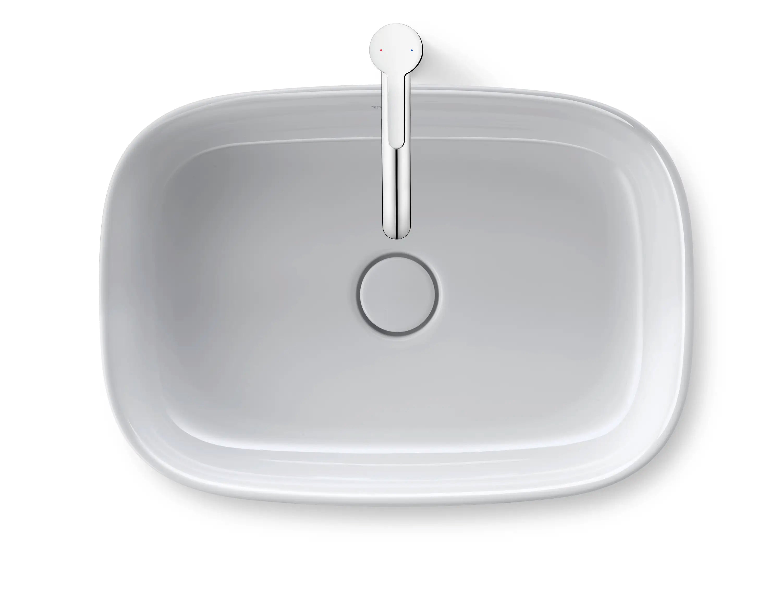 Duravit Zencha 21 5/8'' Rectangular Vessel Sink
