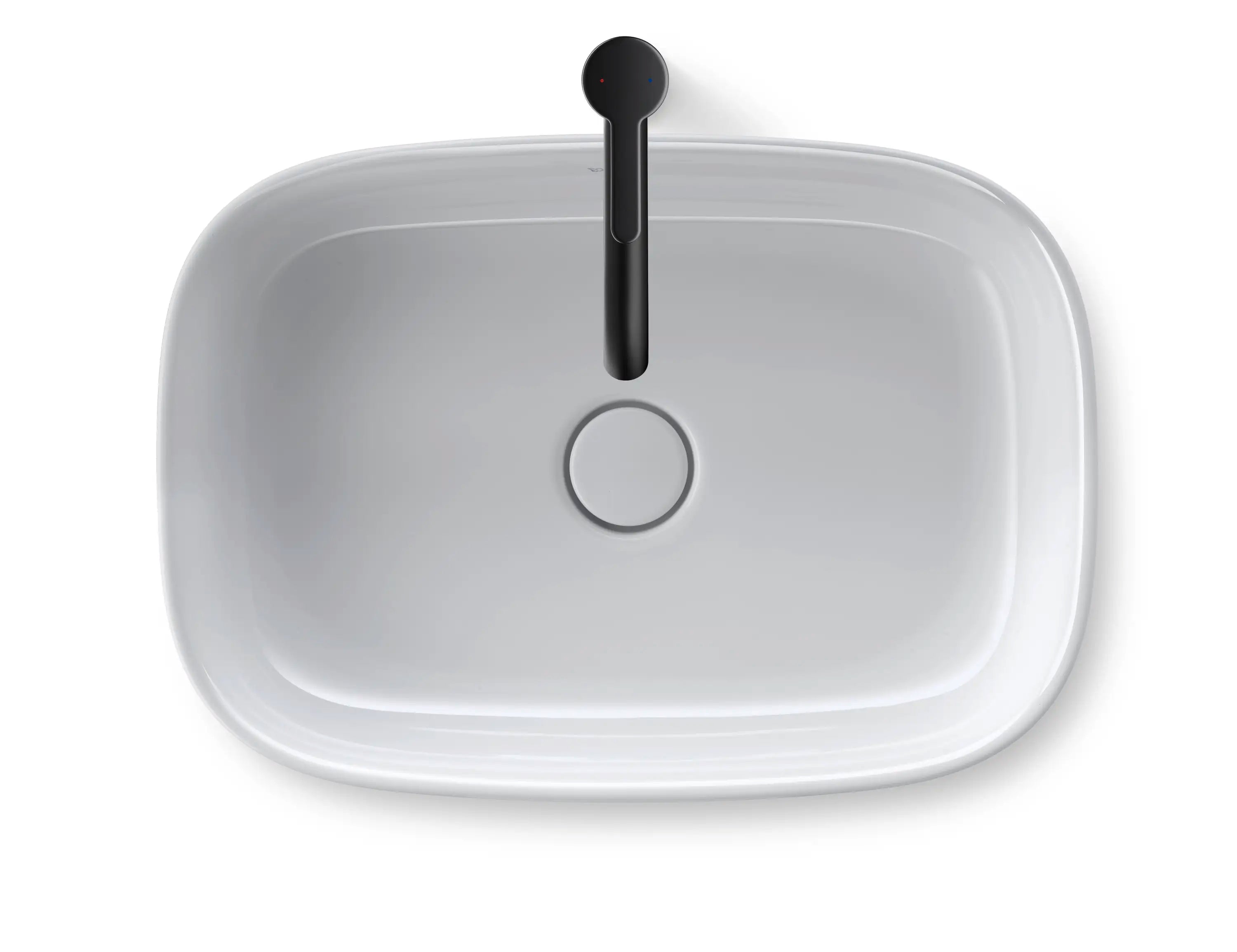Duravit Zencha 21 5/8'' Rectangular Vessel Sink