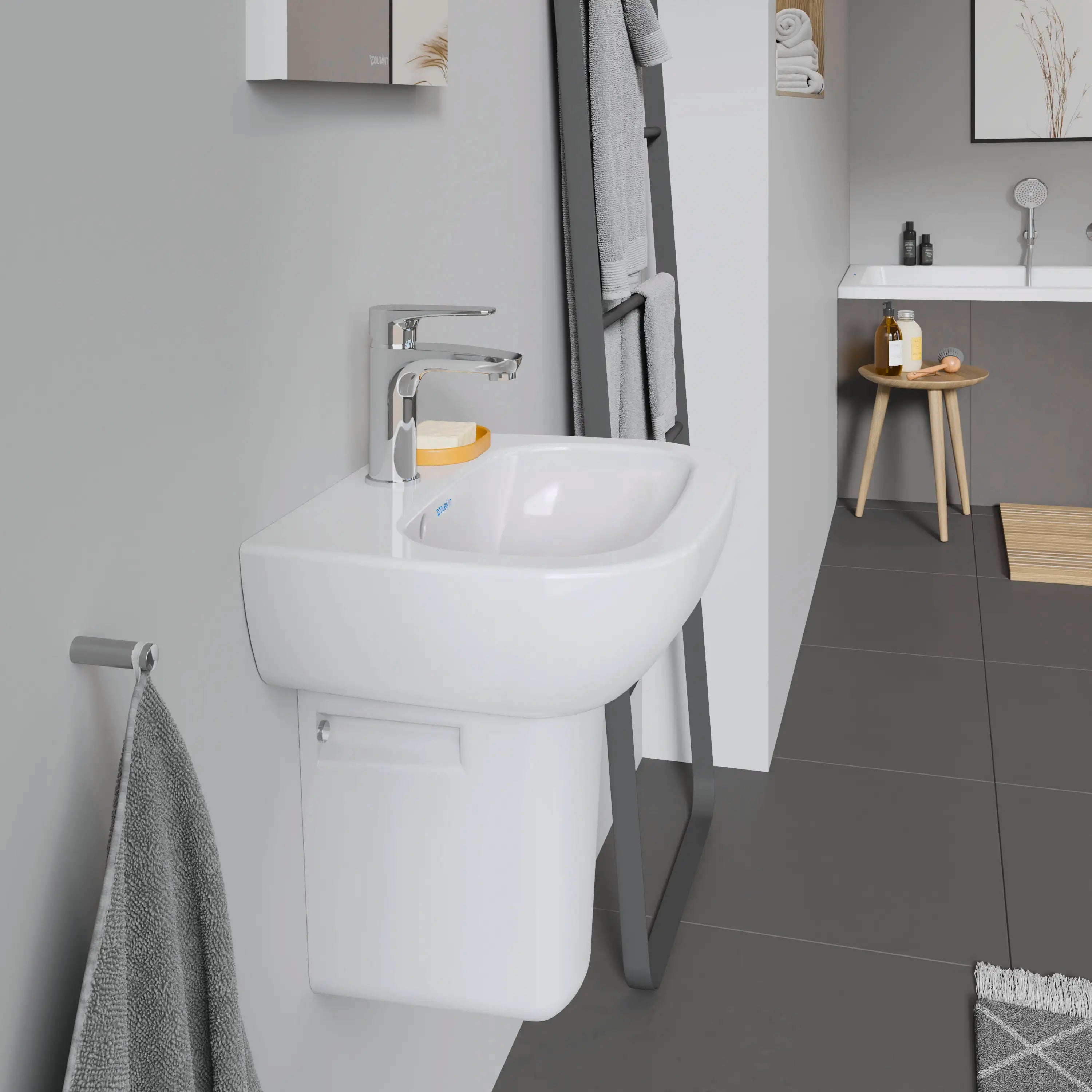Duravit D-Code Sink Shroud in White