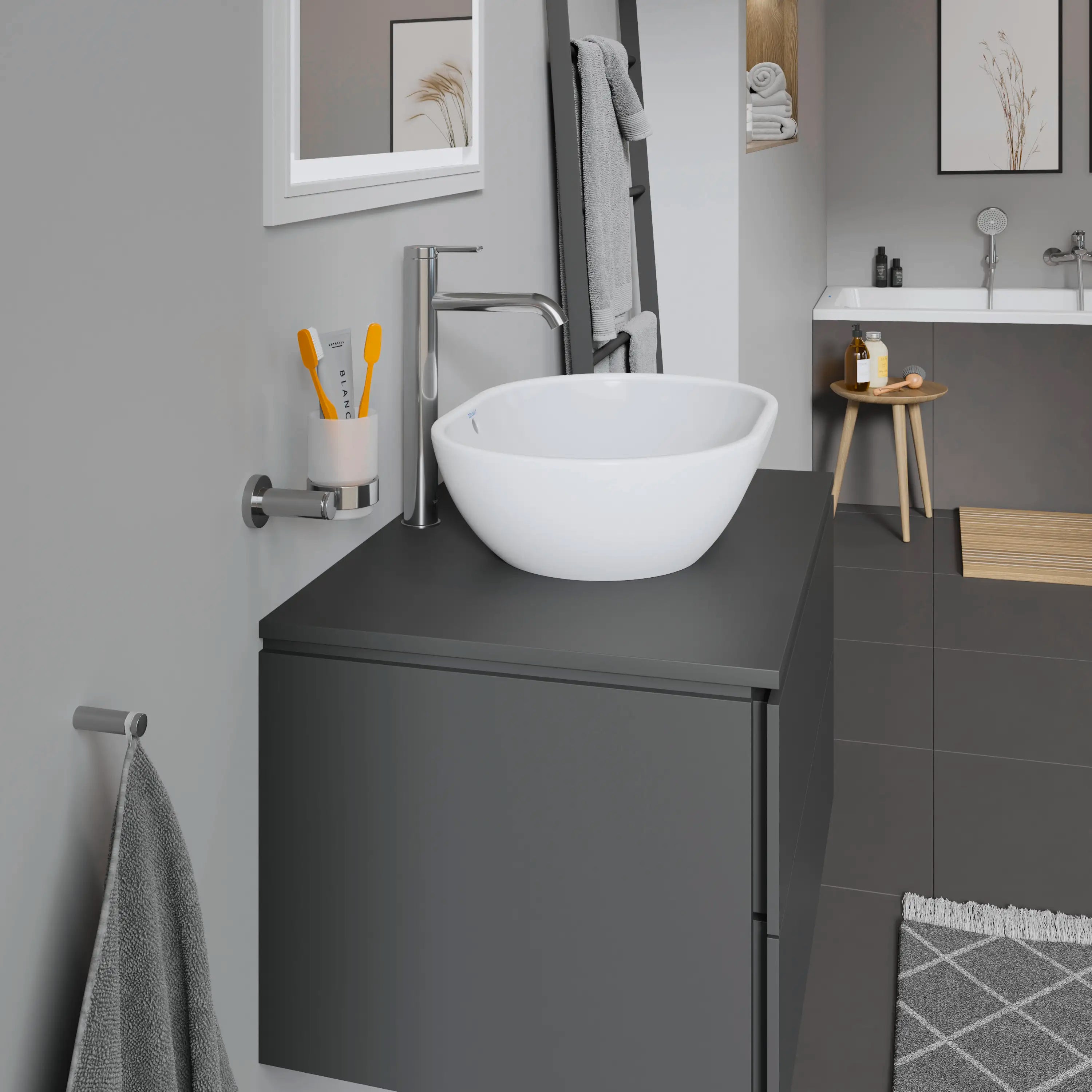 Duravit Design Classics 19 1/2'' Oval Vessel Sink in White with Overflow