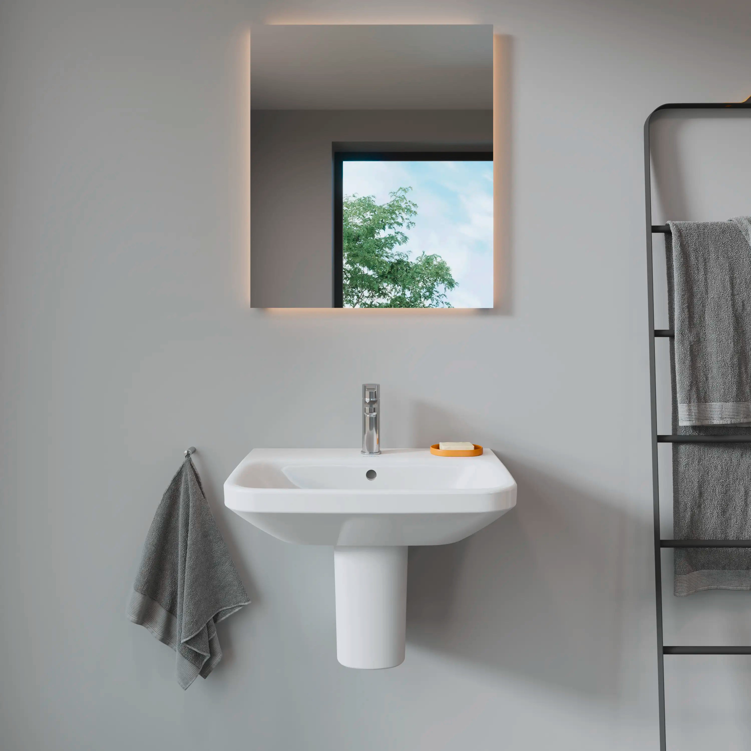 Duravit DuraStyle Sink Shroud in White