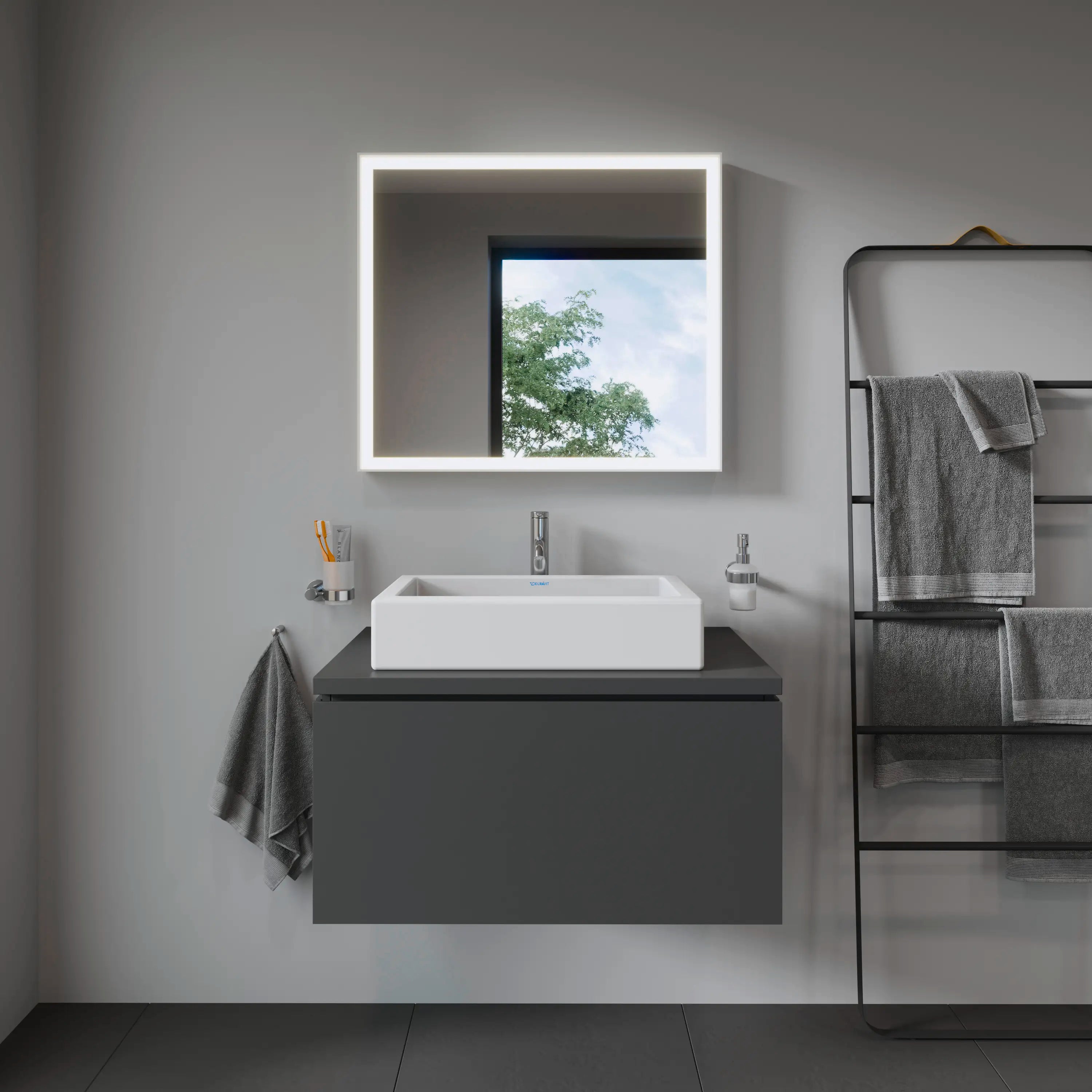 Duravit Vero 23 5/8'' Rectangular Vessel Sink in White